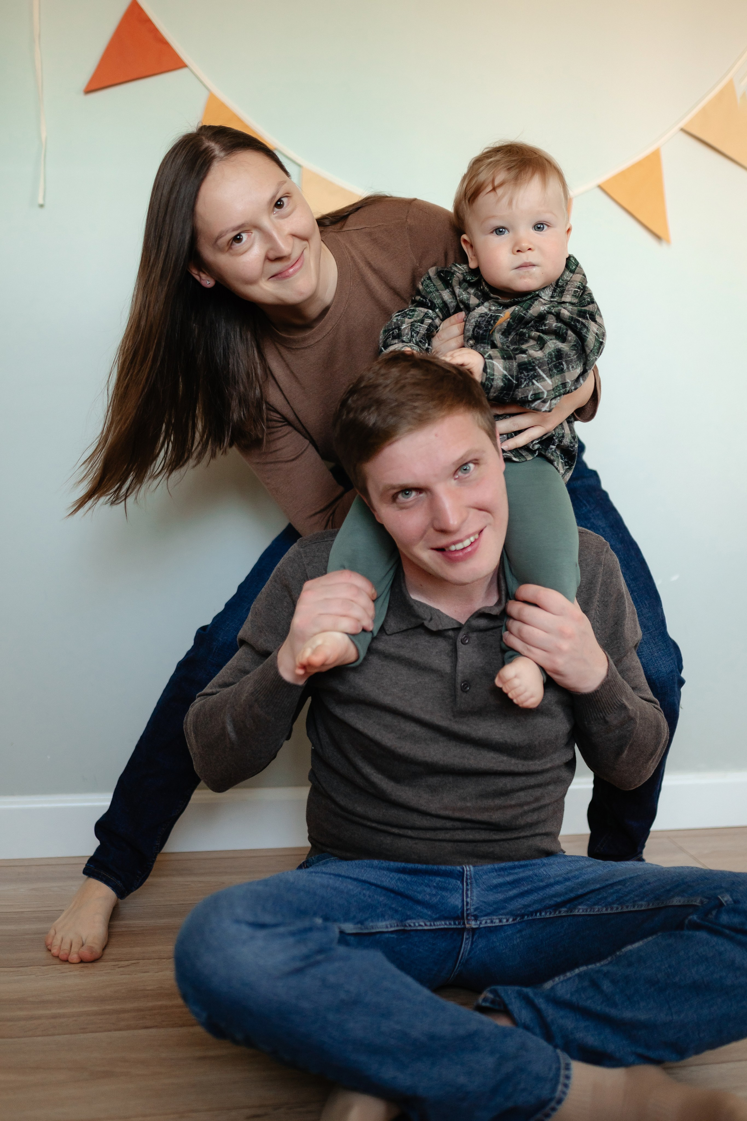 Екатерина, Дмитрий и Лев. Семейный и портретный фотограф Нижний Новгород