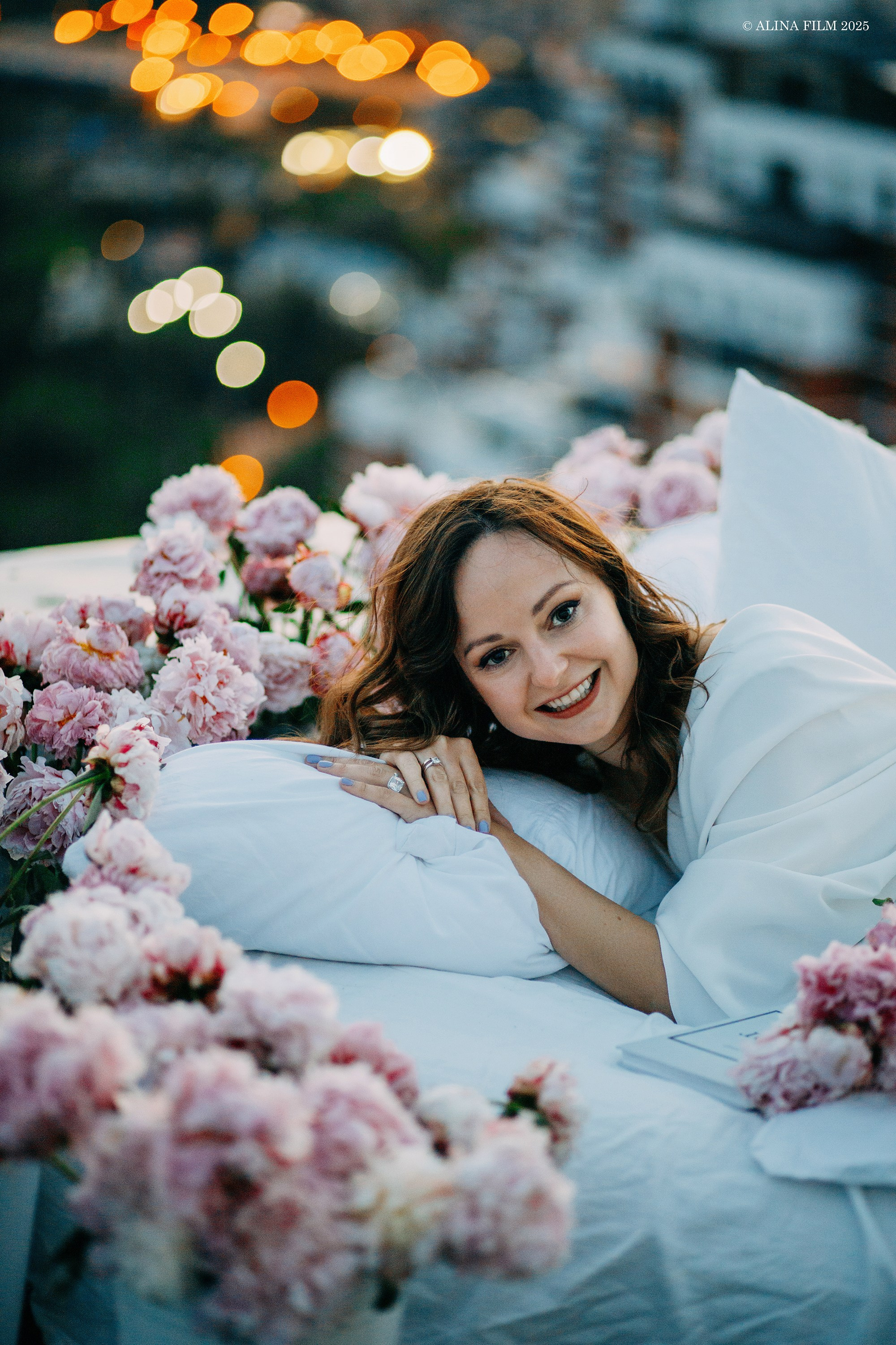 Фотосессия в Москве на крыше. Фотограф в Санкт-Петербурге Alina Film