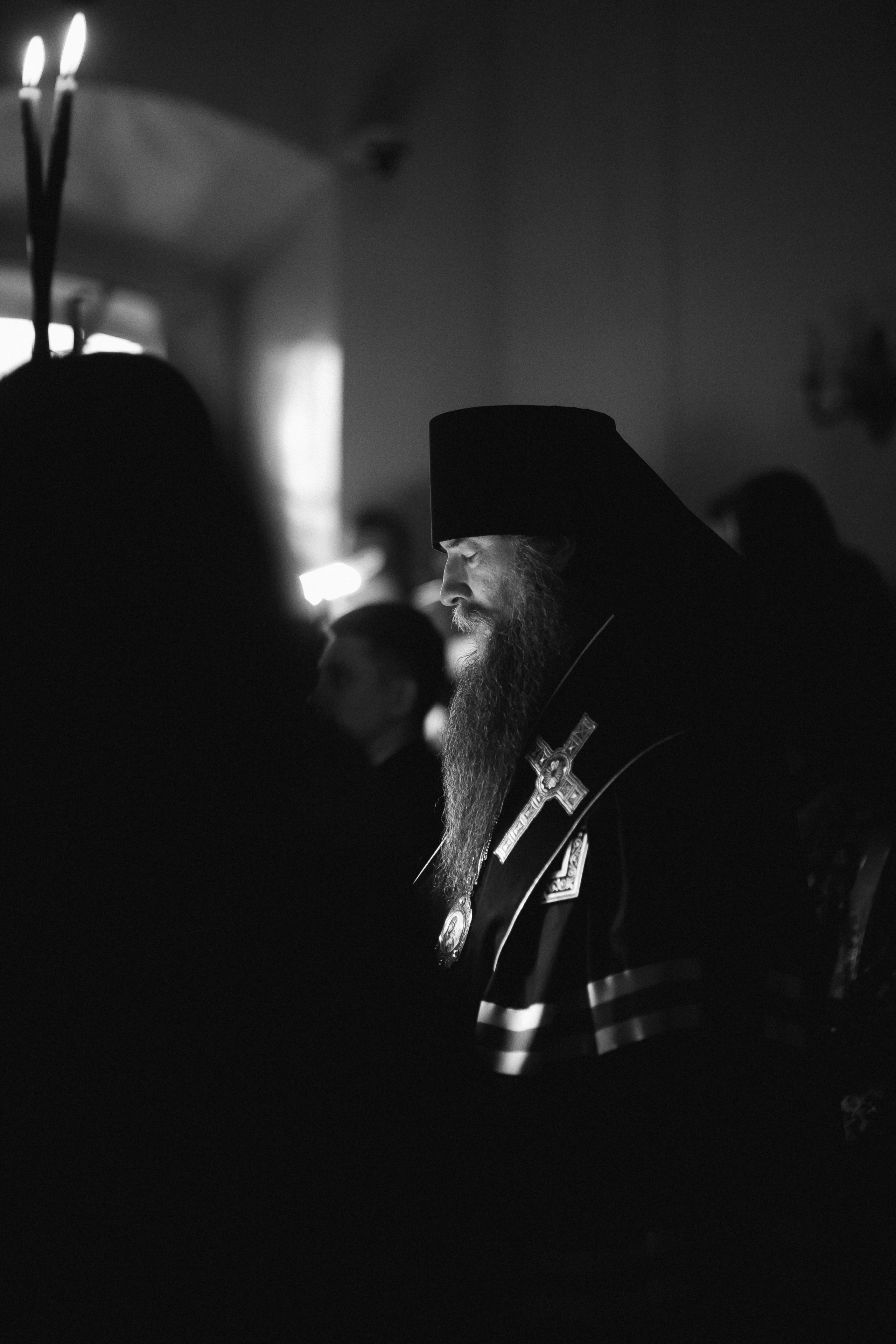 Чтение канона Андрея Критского. Фотограф на венчание, крещение