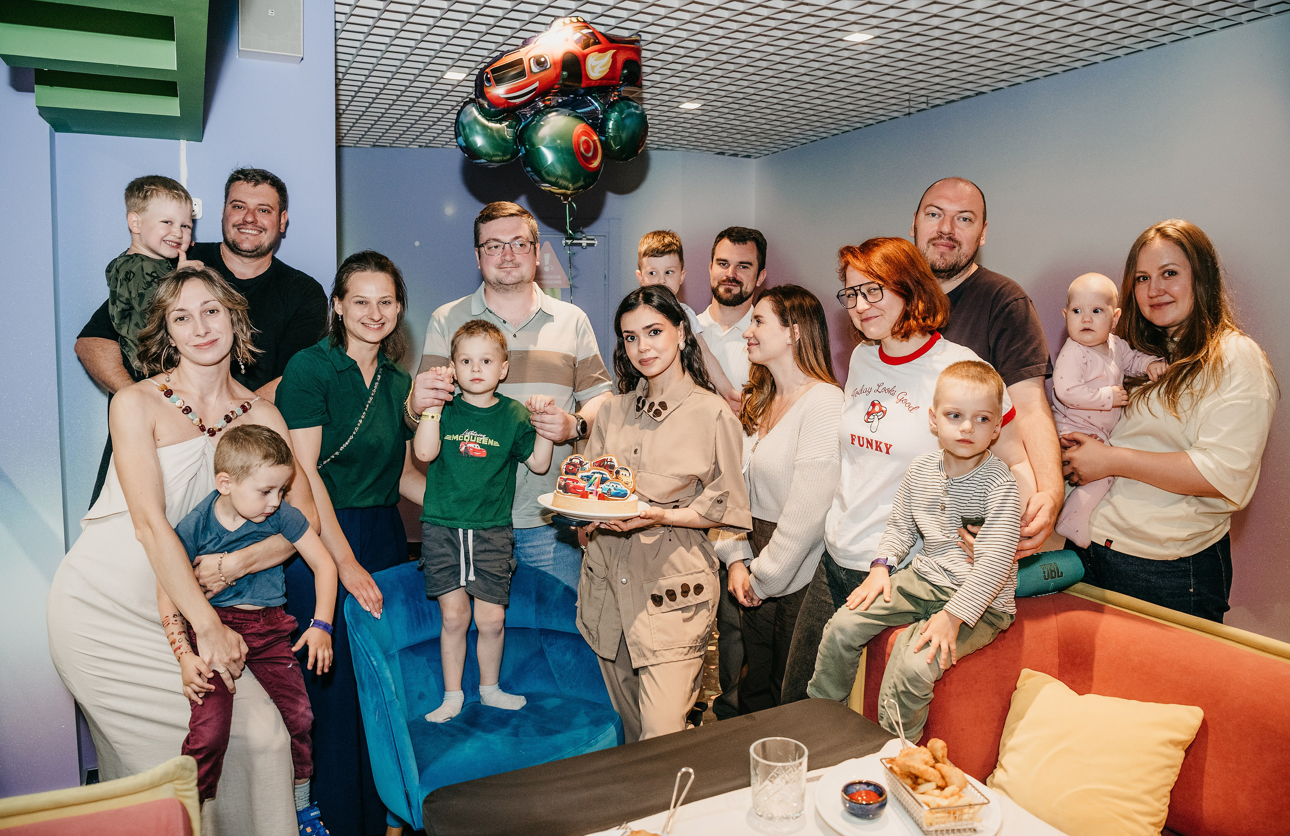 День рождения Кости. Фотограф на выписку из роддома в Москве и МО