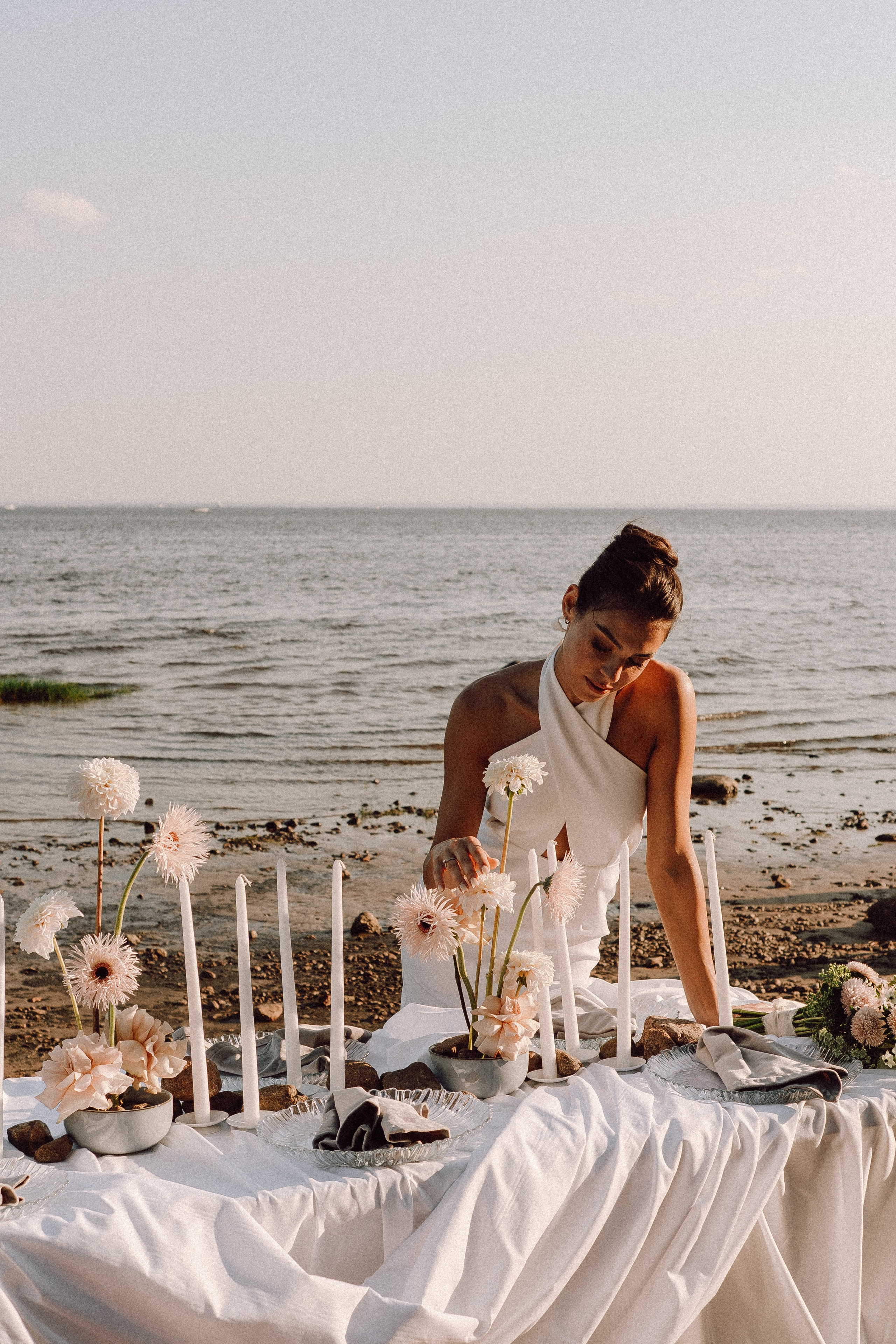 СВАДЕБНАЯ ФОТОСЕССИЯ ВЫЕЗДНОЙ ЦЕРЕМОНИИ (ФИНСКИЙ ЗАЛИВ). Профессиональный фотограф, Санкт-Петербург — Виктория Богомолова