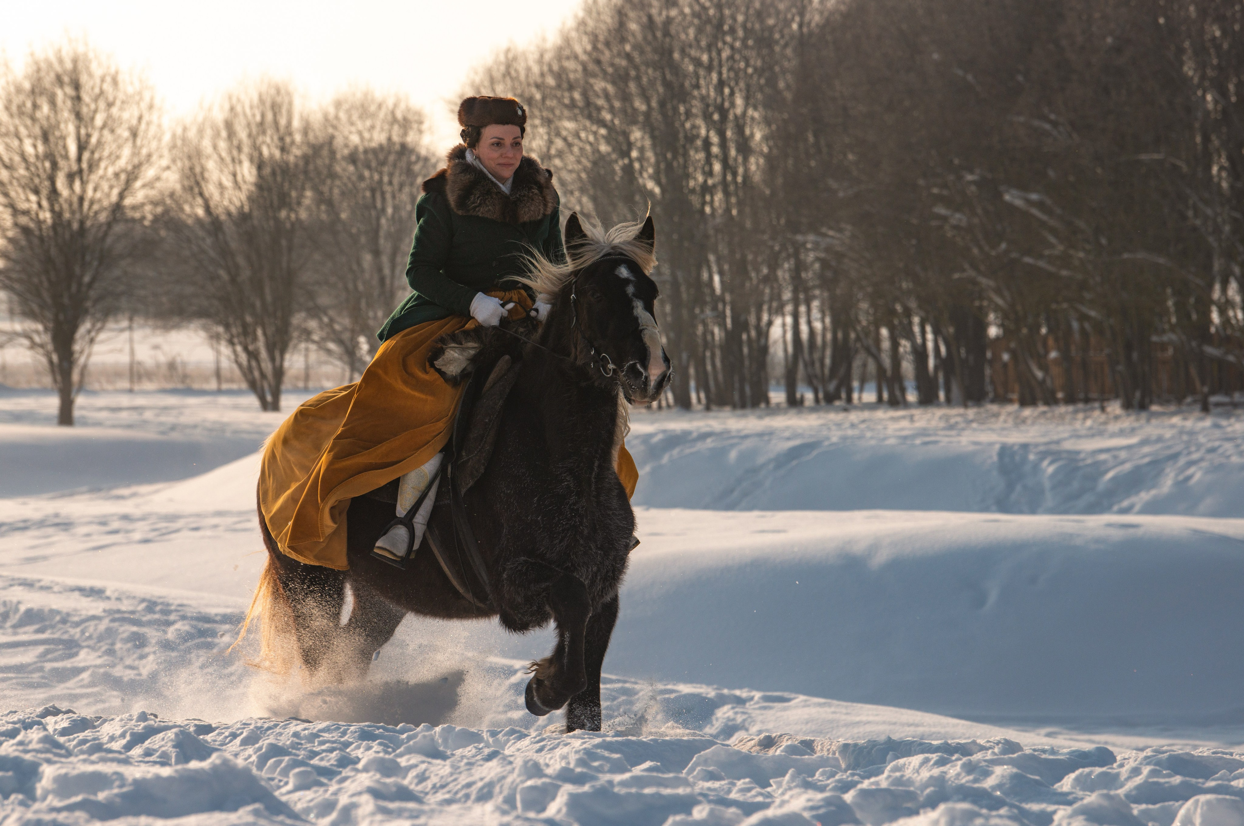 Псовая охота Аванпост. Конный фотограф в Саратове Юлия Иванова