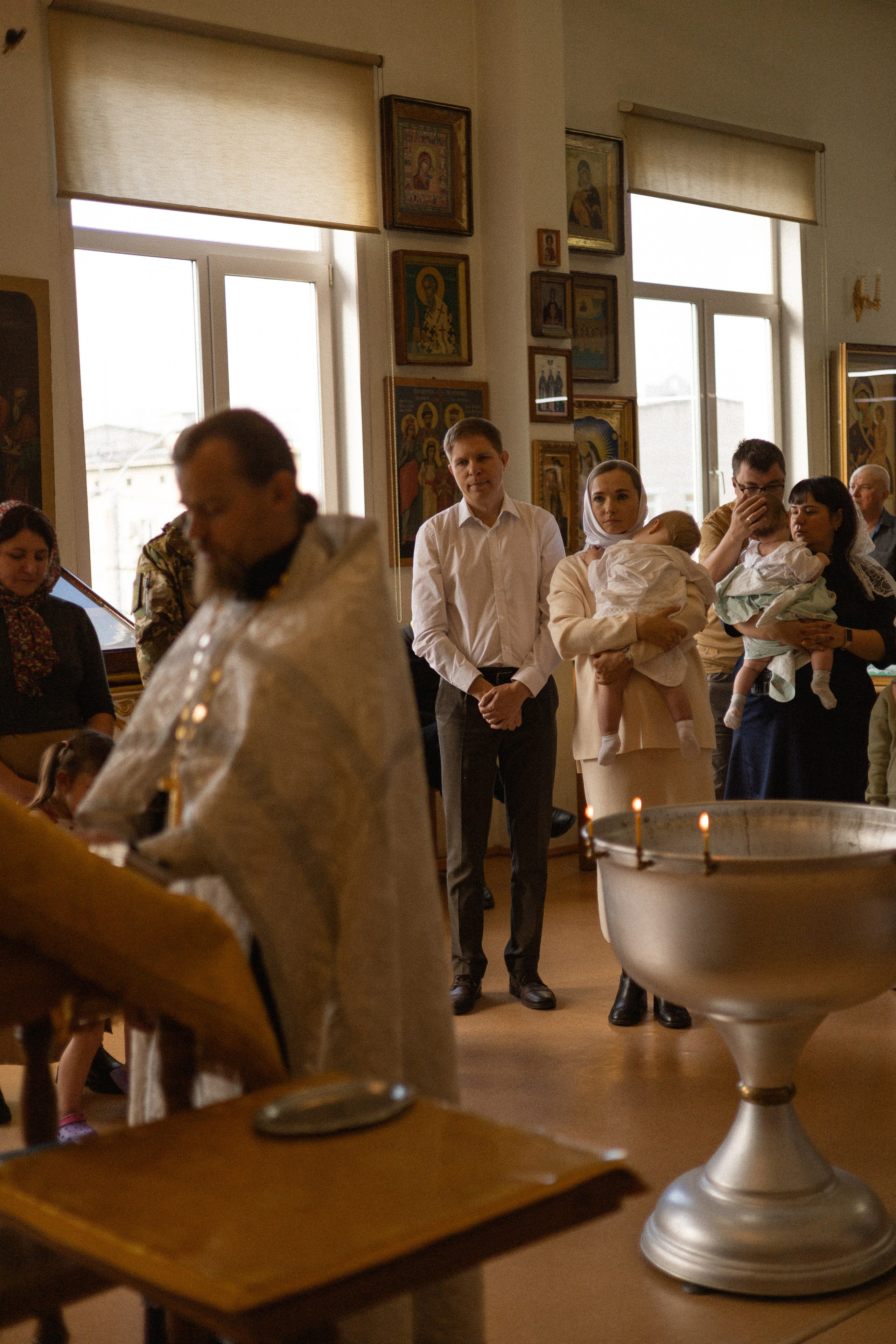 Крещение Лёвы. Фотограф в г. Чита