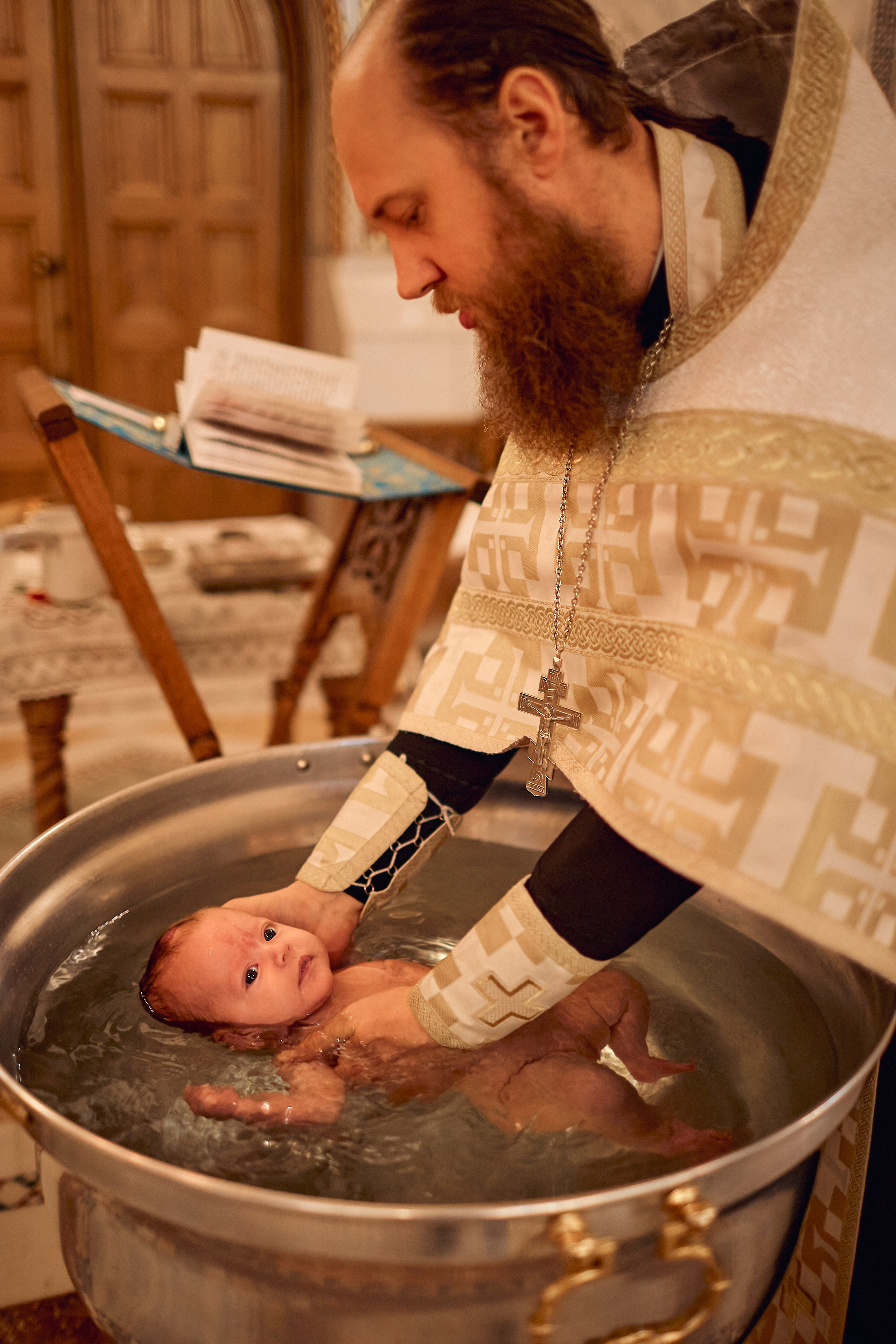 Таинство Крещения. Фотограф Москва|Ясенево Яна Новокрещенных