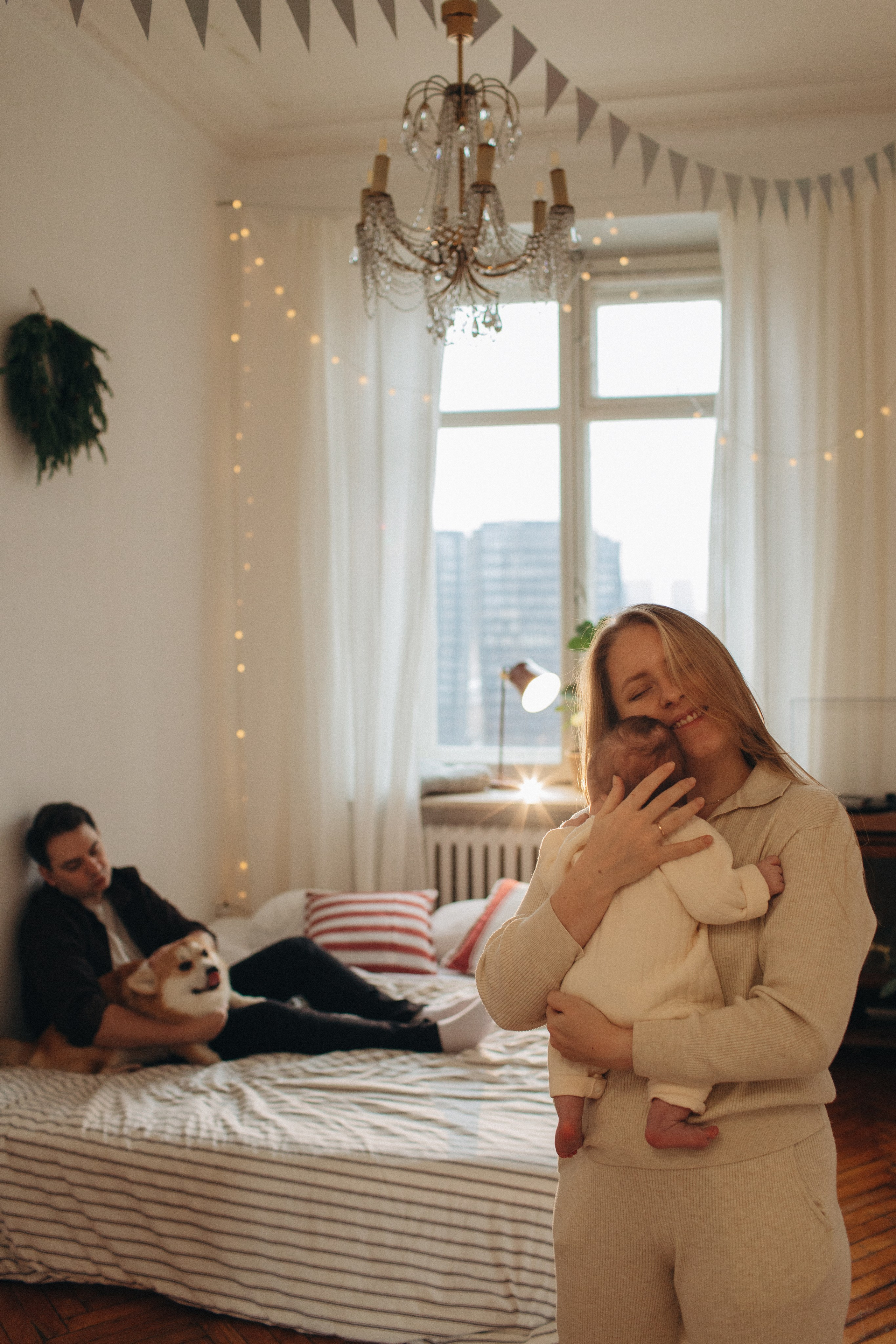Малышка Василиса. Семейный фотограф в Москве