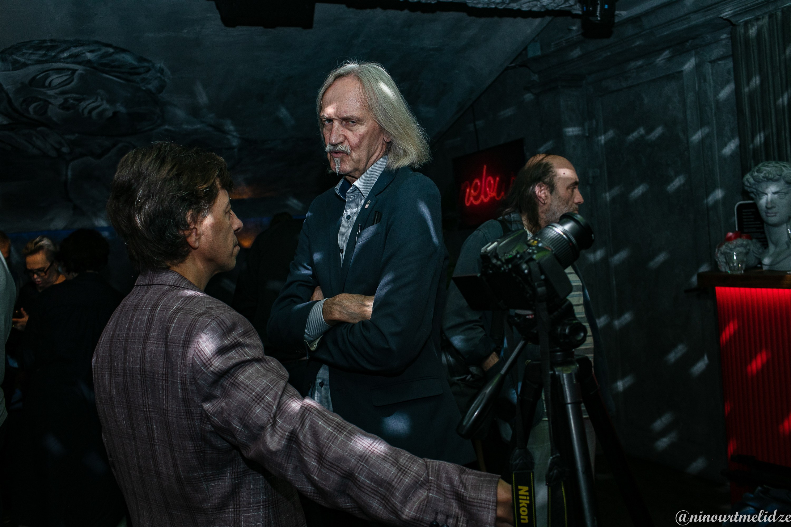 Пресс конференция Kevin Maccoy. Art photographer Nino