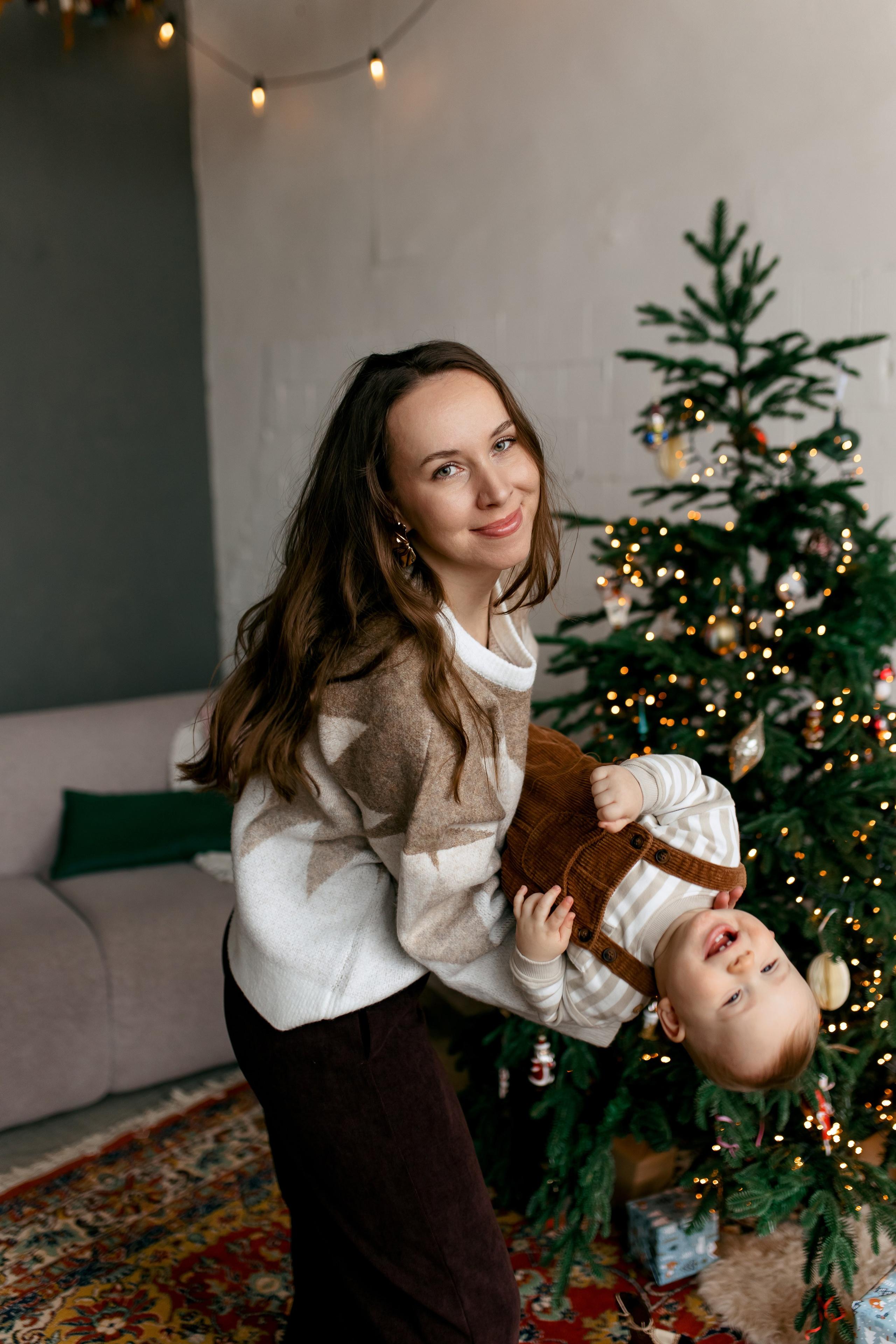 Новый год в уютной студии. Свадебный и портретный фотограф — Мария Костина