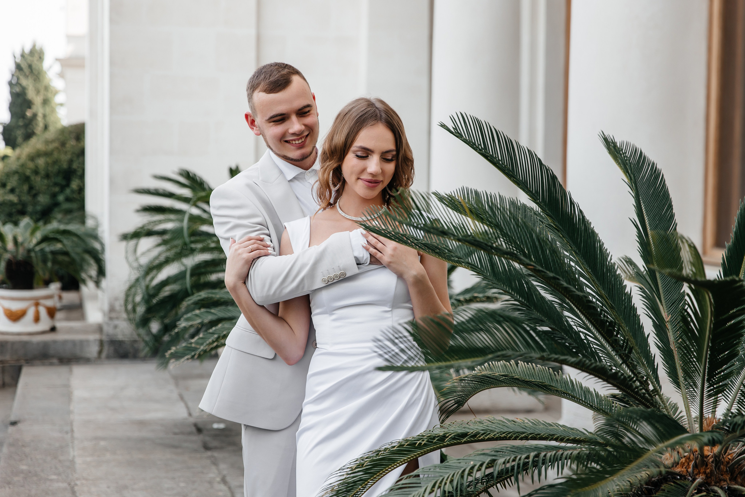 Весенняя Гаспра, Вилла Танго. Анонс свадьбы Максима и Дианы. Свадебный фотограф в Крыму и Севастополе Ольга Баскакова