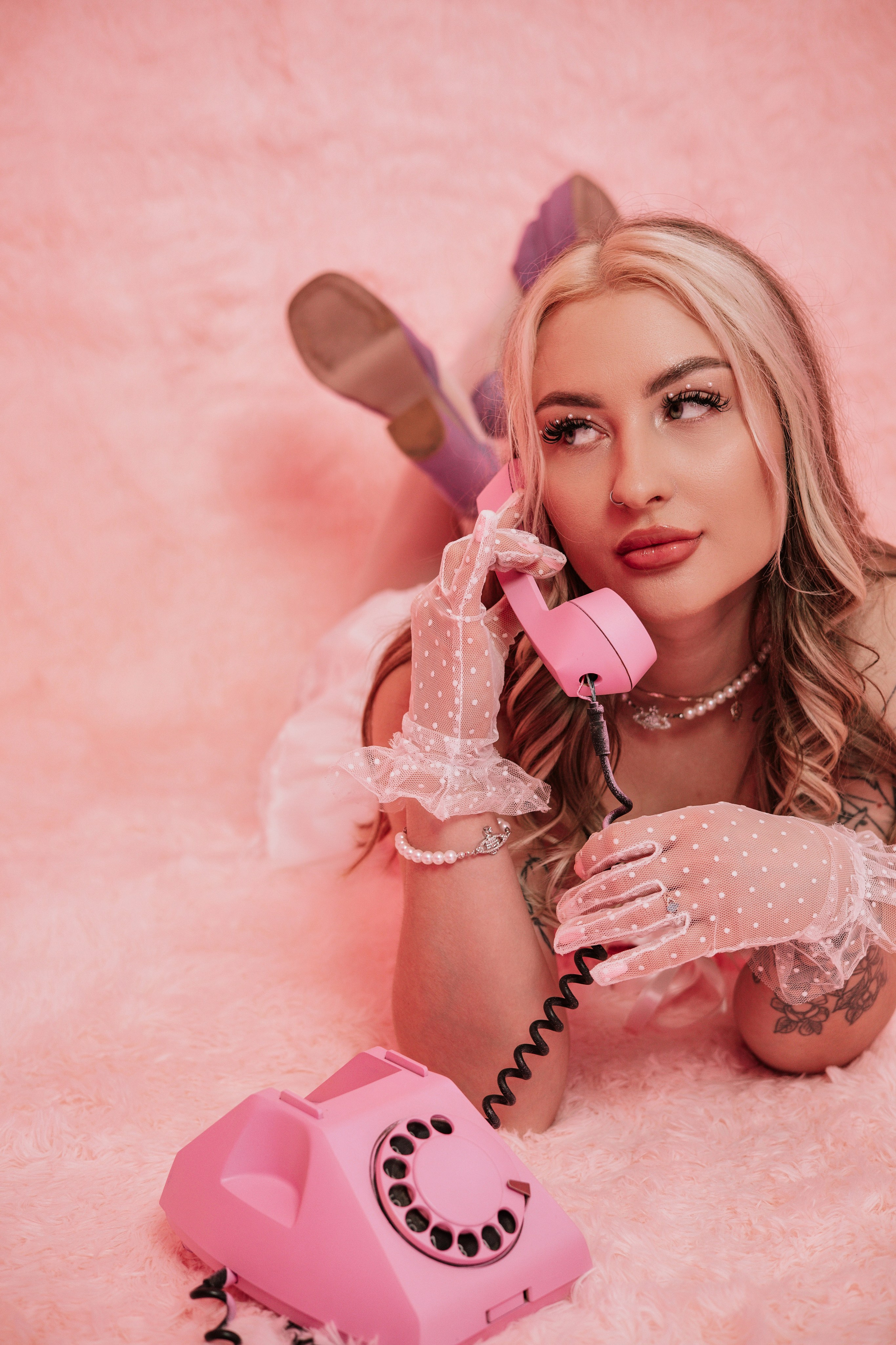 Съемка в студии