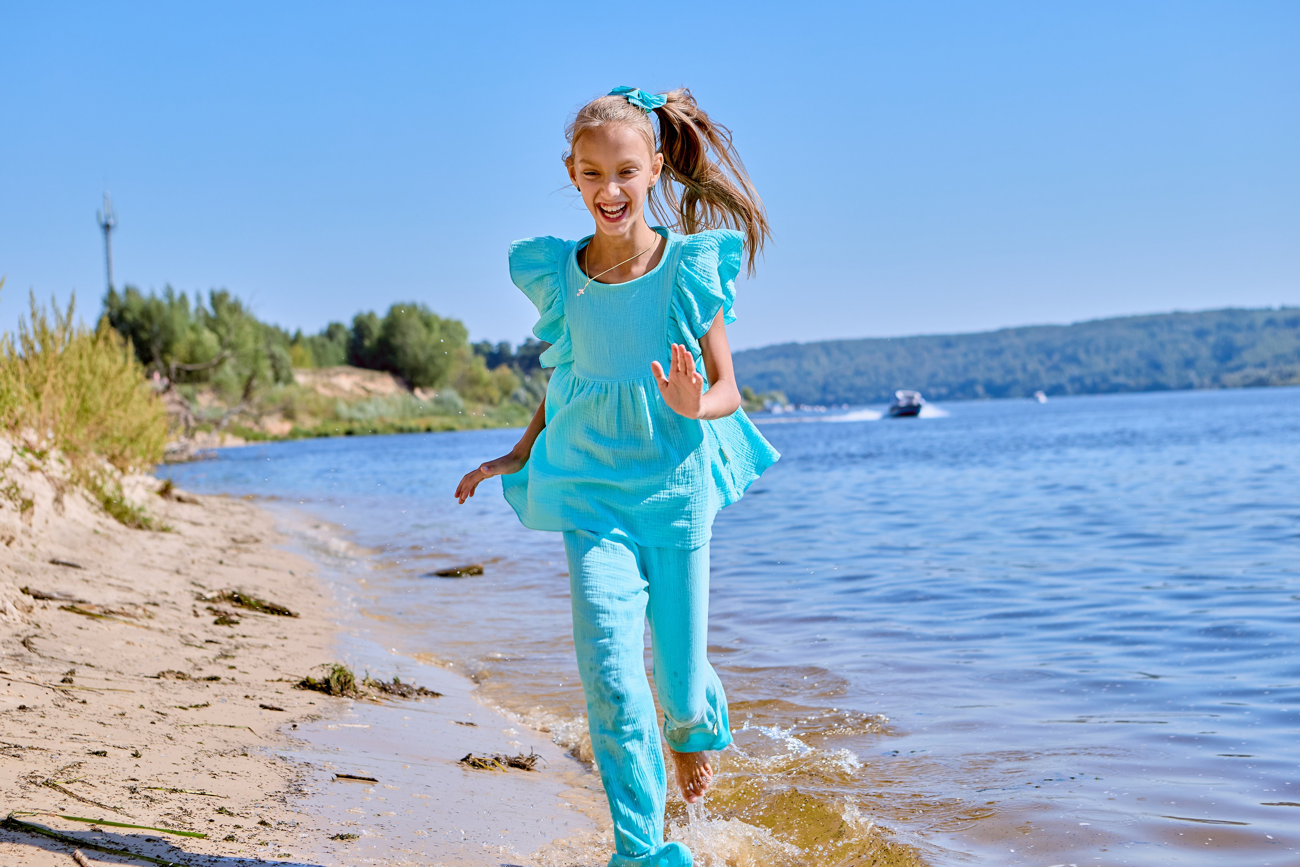 Семейная фотосессия в последний день лета