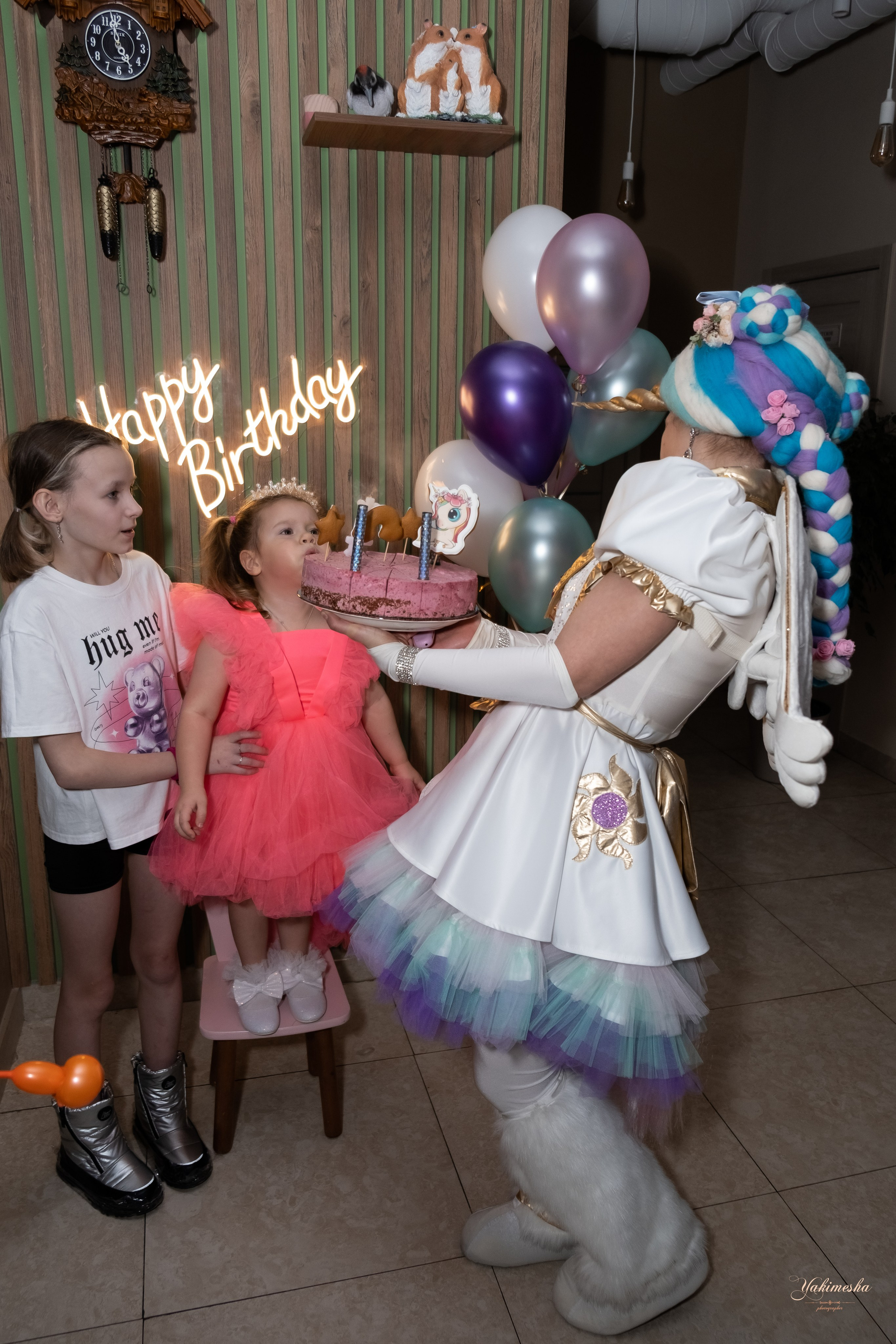 День рождение ребенка. Семейный и женский фотограф в Санкт-Петербурге