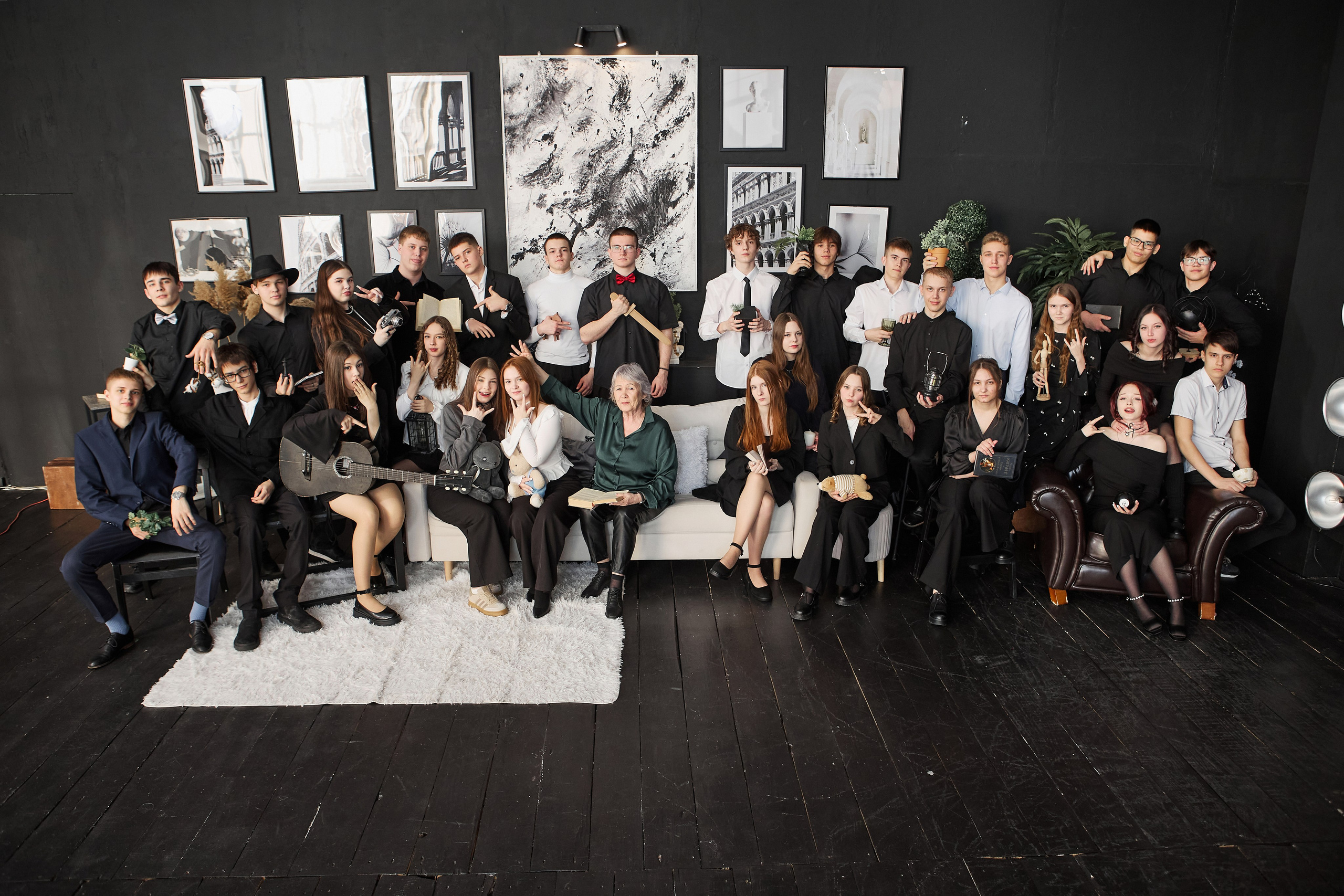 Групповая съёмка. Выпускные альбомы в городе Курган для всех