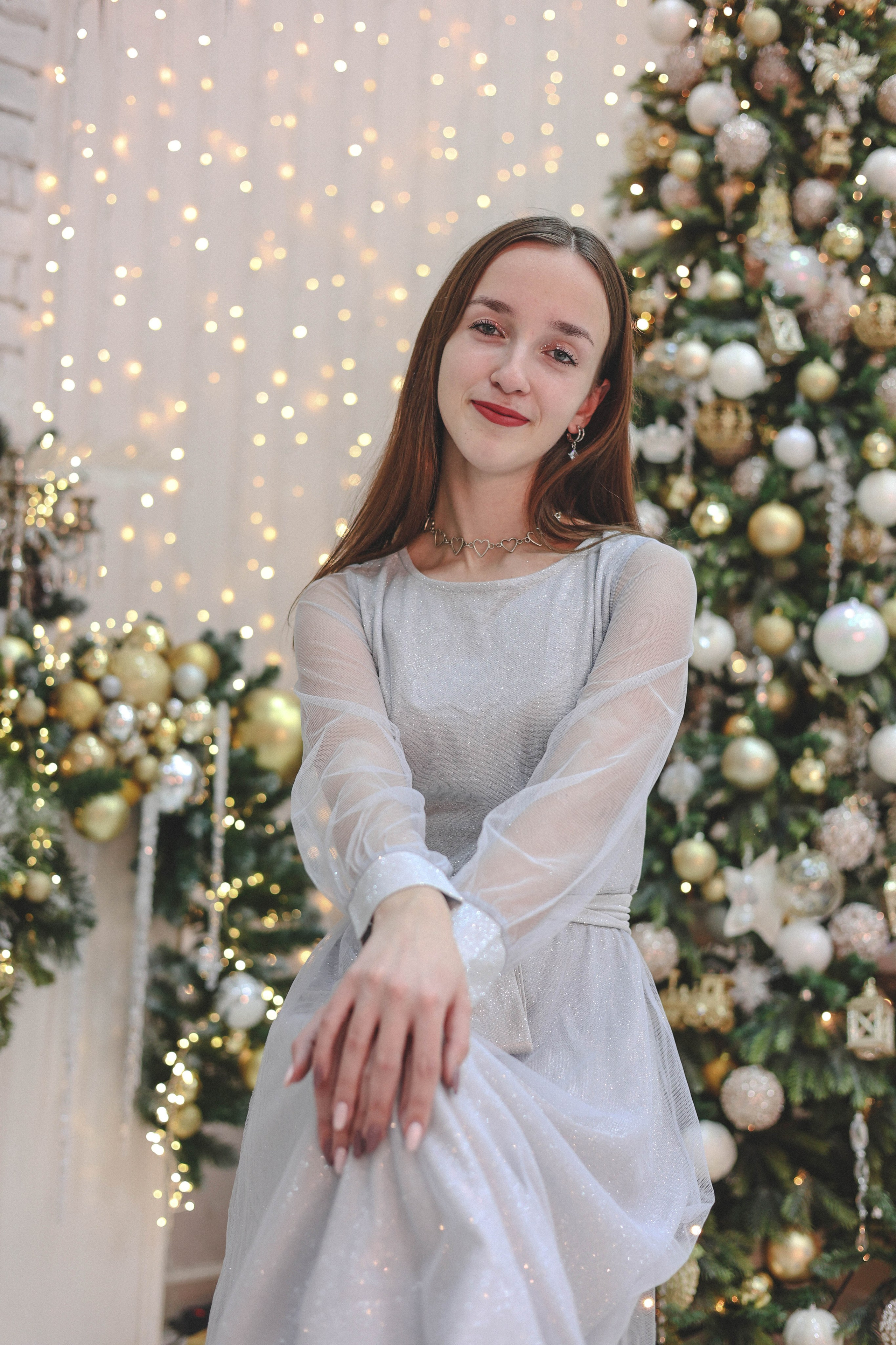 Новогодняя история «Ирина и ее семья». Фотограф в Москве Анастасия Калинина