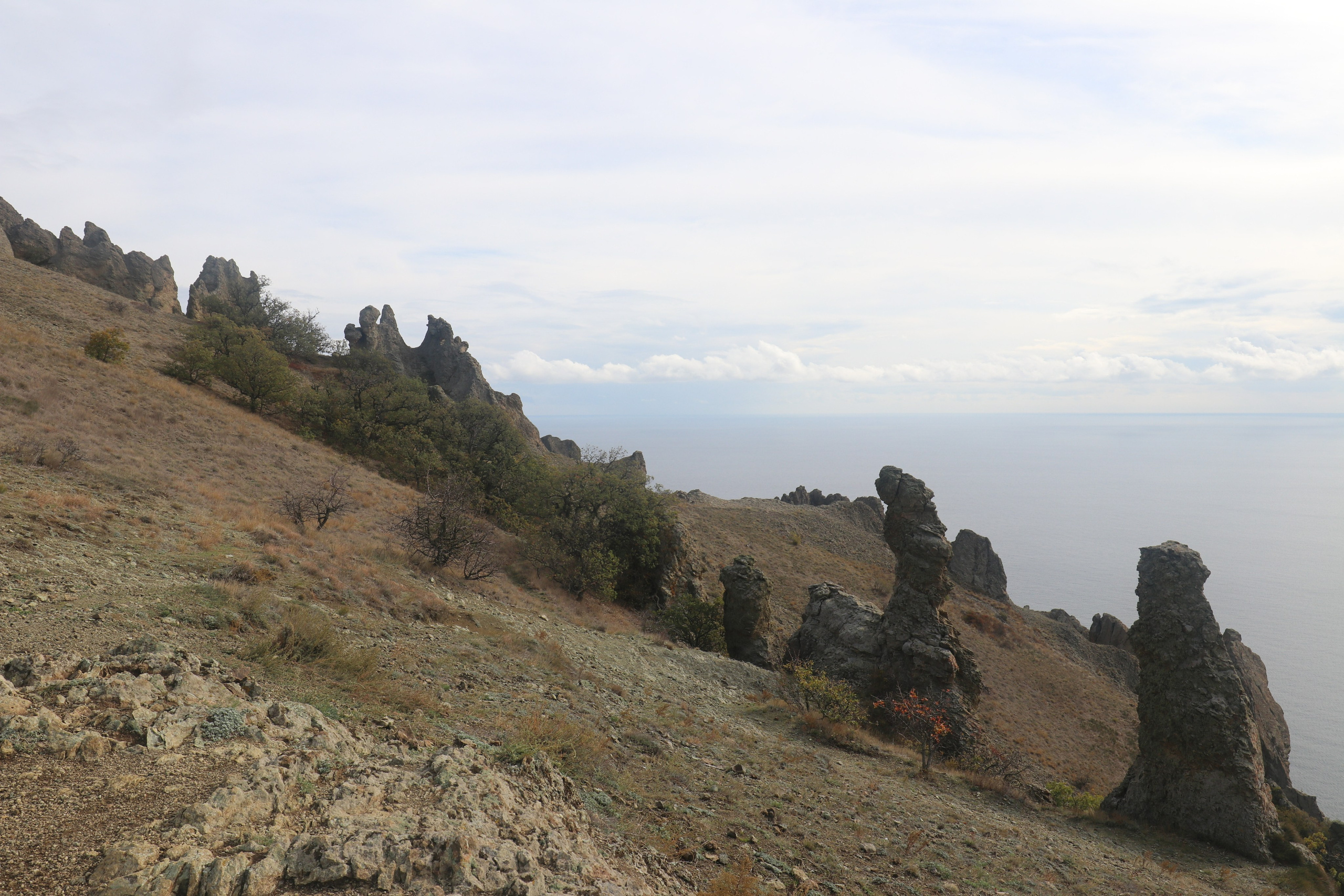 Крым. ЮБК (Судак, Карадаг). Ноябрь 2020. Путешественник-фотограф из Санкт-Петербурга Татьяна Свистулина