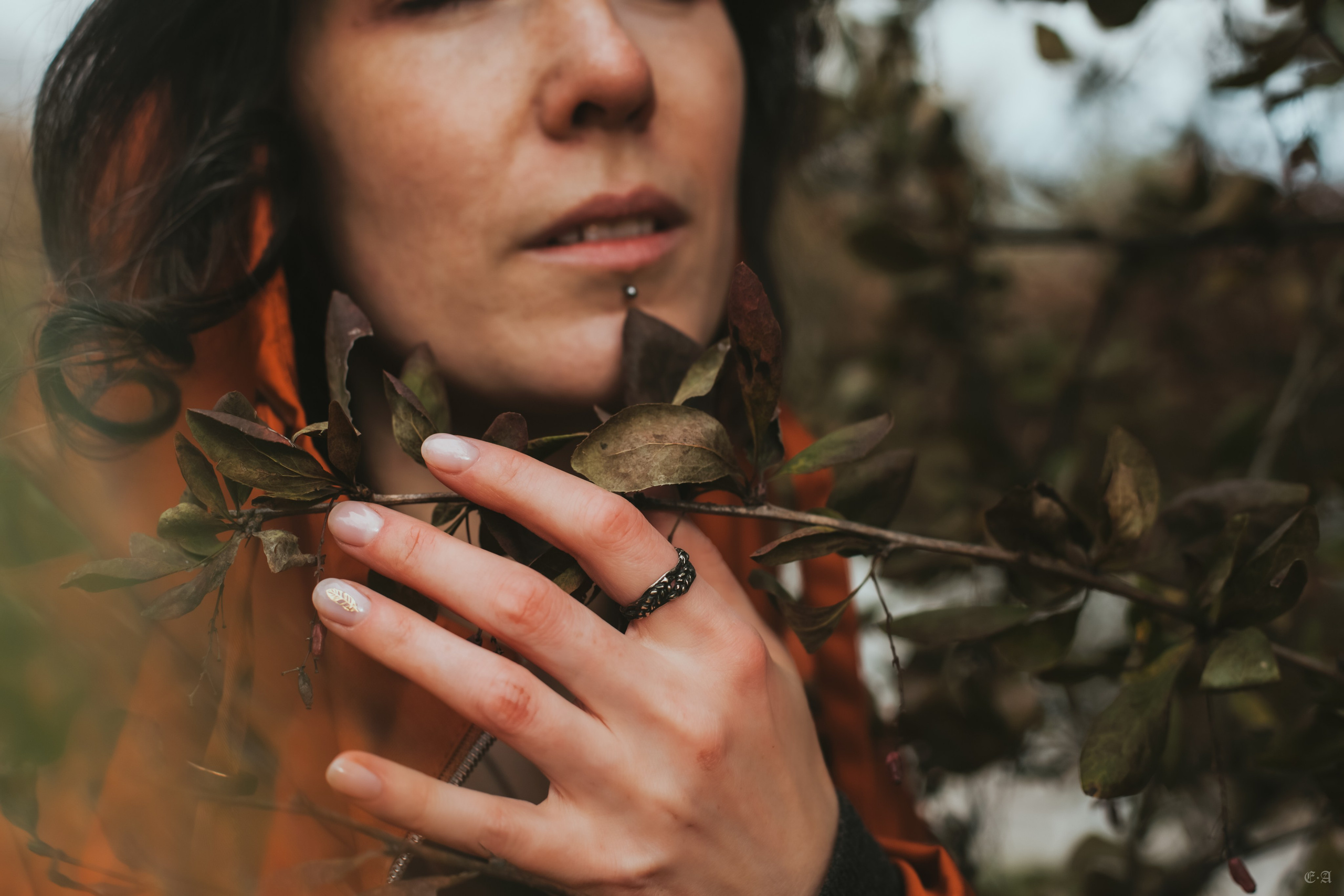 Осенние колосья для Белой Волчицы. Фотограф Ellairen