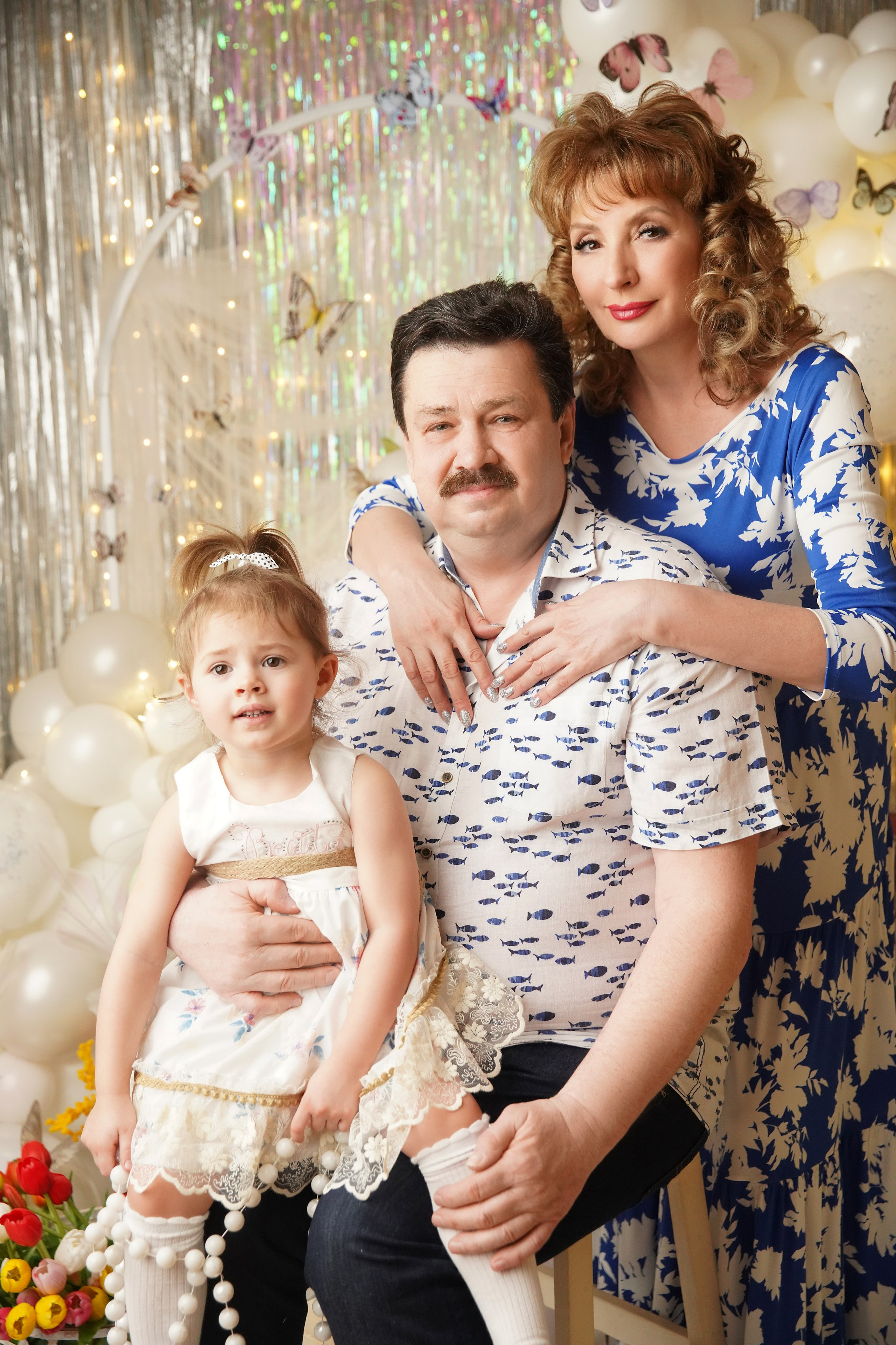 Тематическая семейная фотосессия. Фотограф новорожденных. Семейный и детский фотограф в городе Сургуте