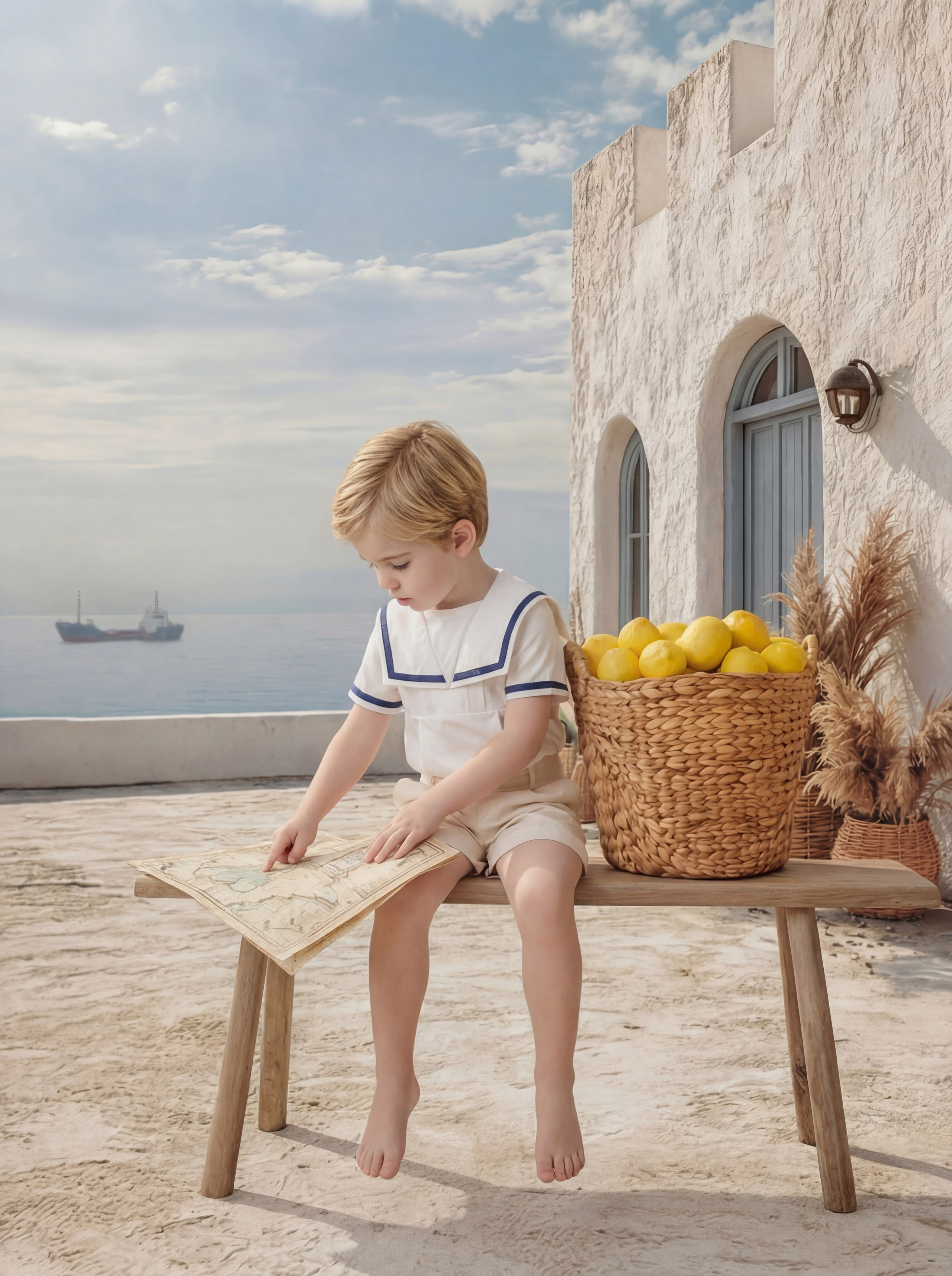 Греческие каникулы. Детская фотостудия Москва