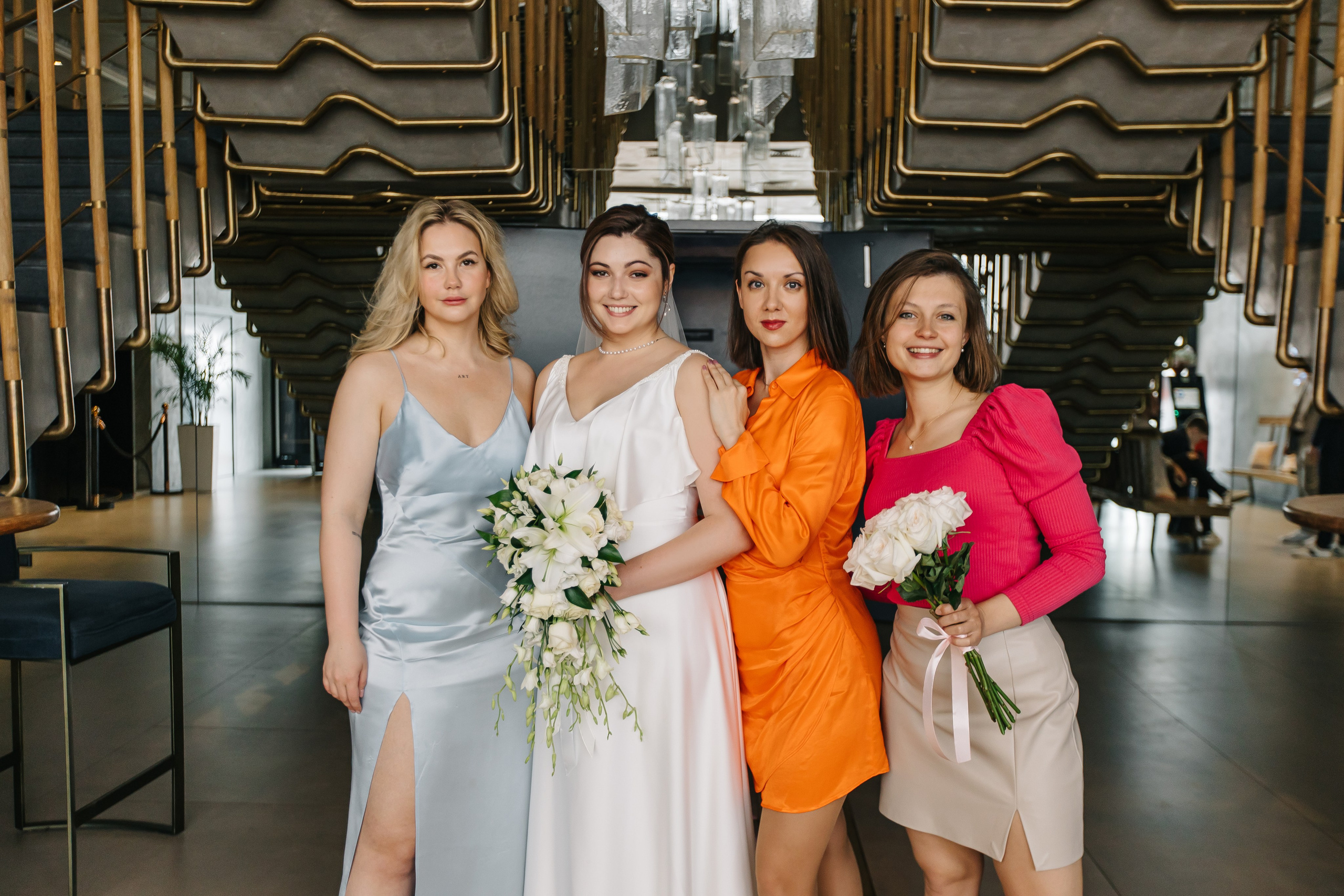 Регистрация брака в ресторане Birds Москва-Сити. Krumstudio фото, видео по Москве и МО