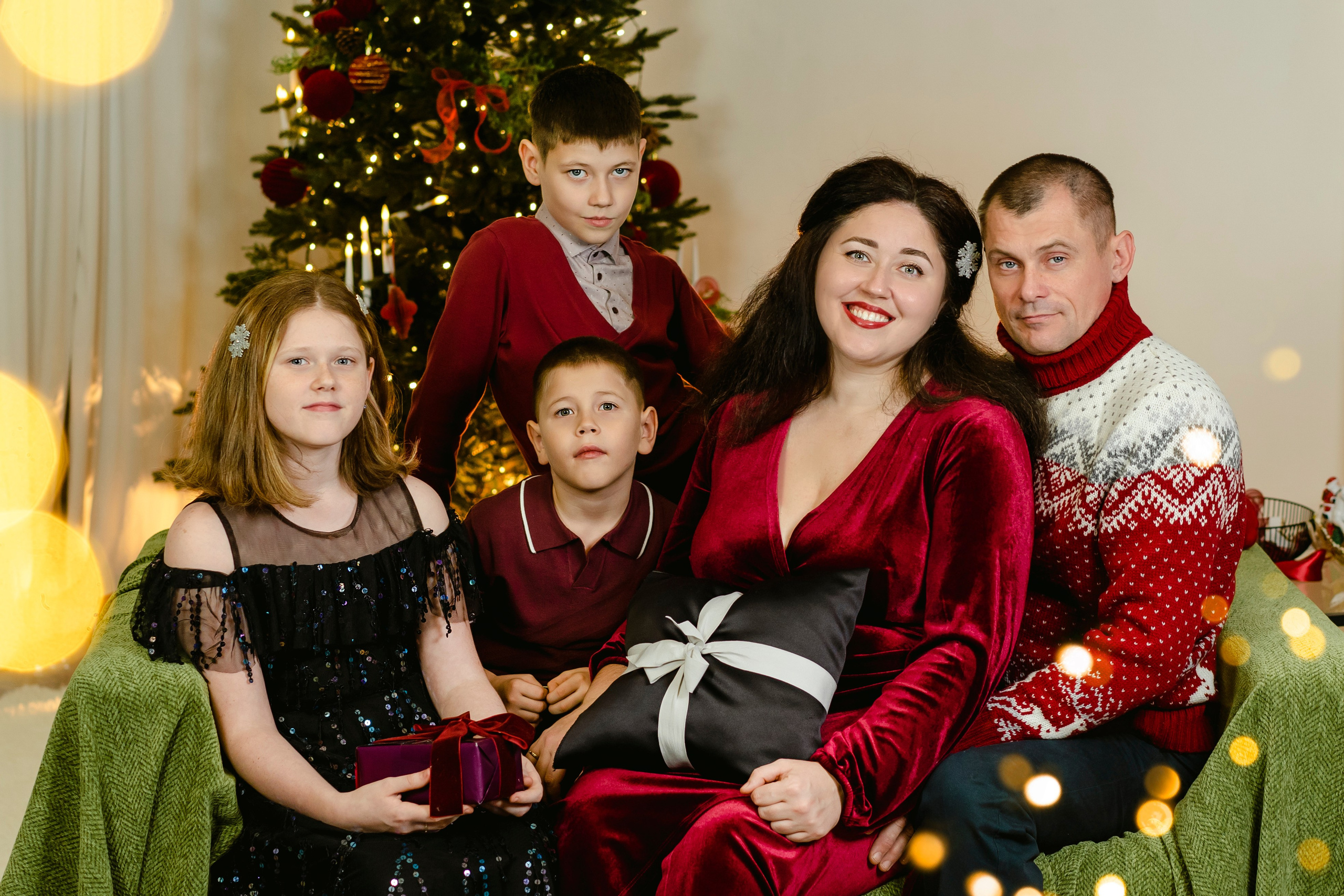 Новый год в студии. Brand photographer