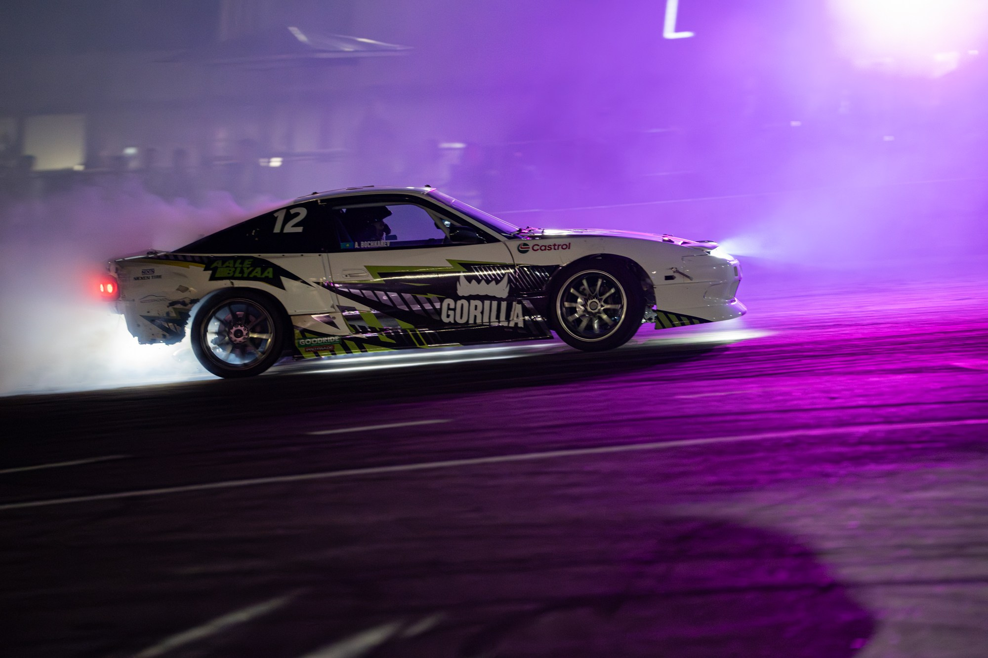 Чемпионат Казахстана по Дрифту 3й этап ночной заезд. Сайт Алматинского НЮ АРТ, будуар и фэшн фотографа Дениса Карпенко