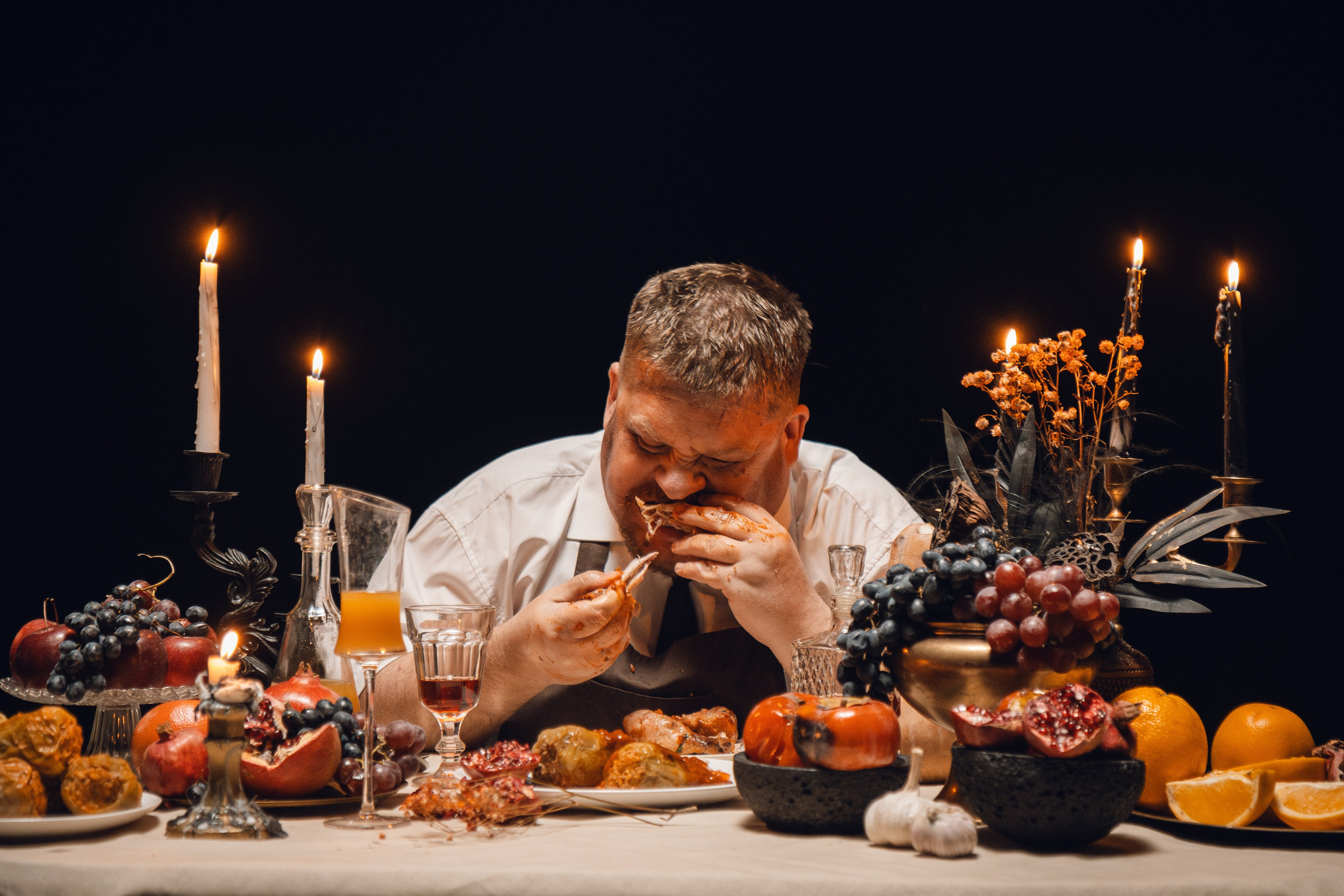 Бэкстеджи. Фотограф Егор Огородов