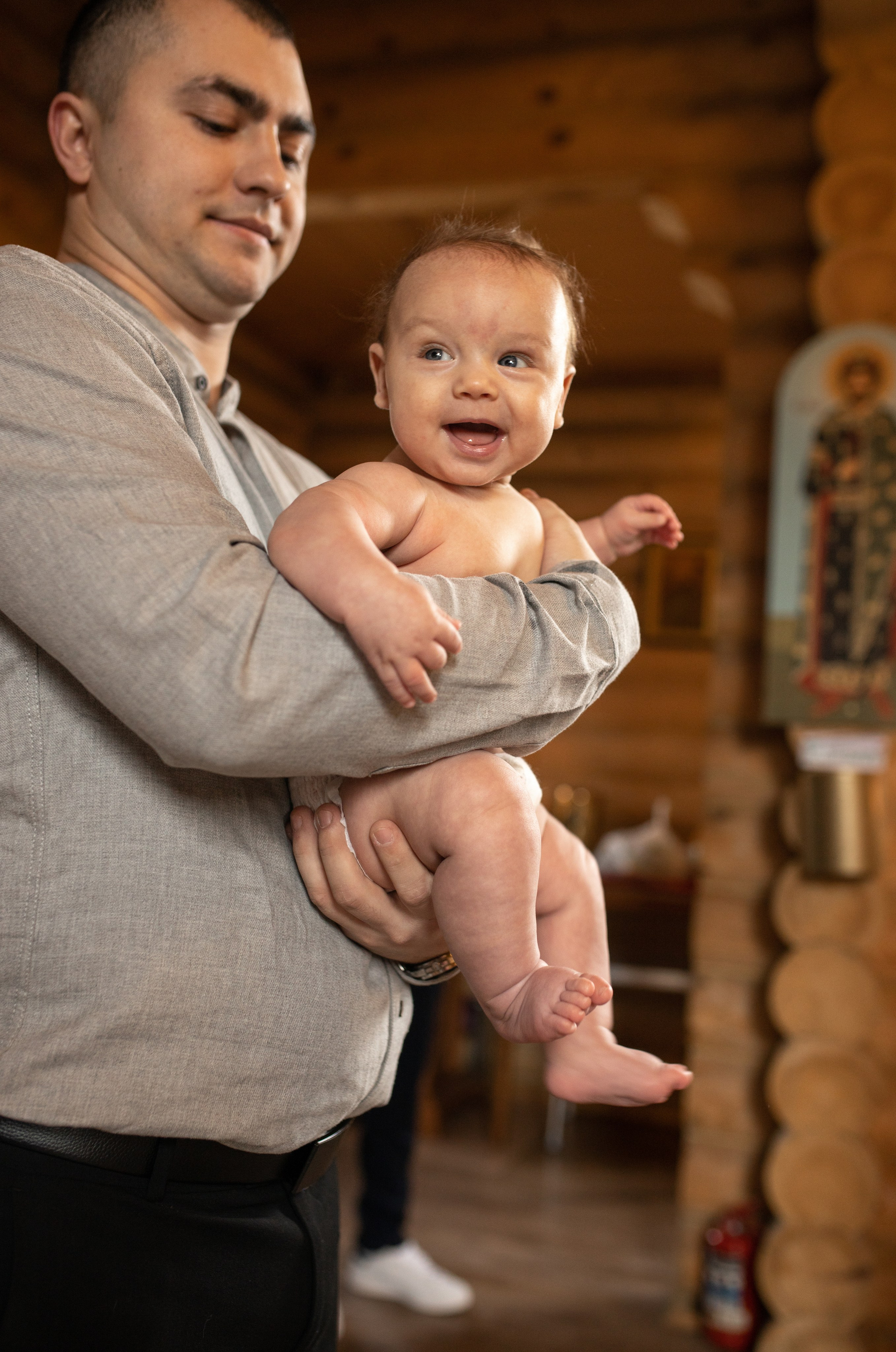 Таинство крещения Марка. Фотограф в Железнодорожном и Балашихе
