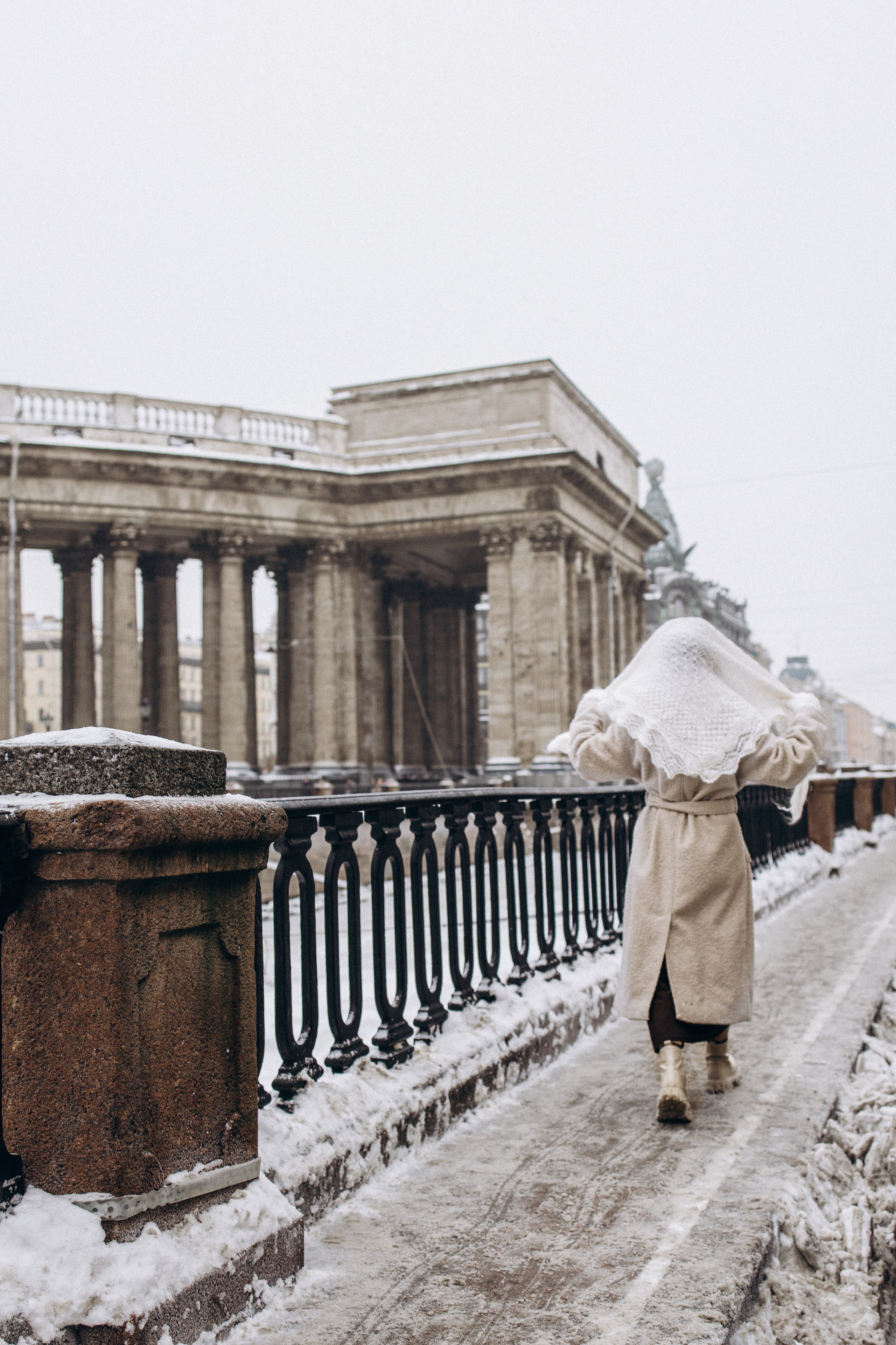 В объятьях снега и Невы. Семейный фотограф в Санкт-Петербурге Лена Соколова