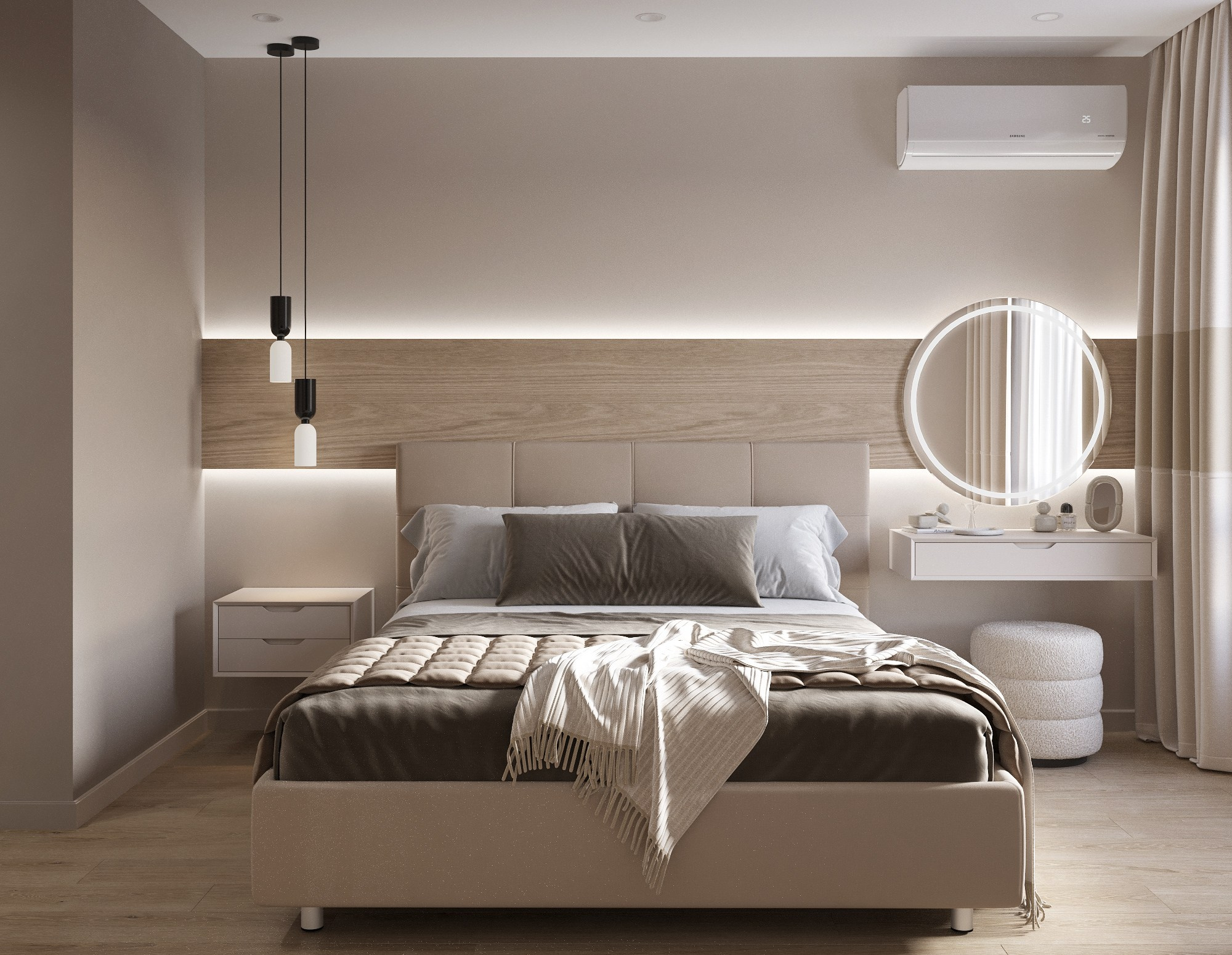 Квартира для семейной пары 67 м². Дизайнер интерьера г. Ульяновск