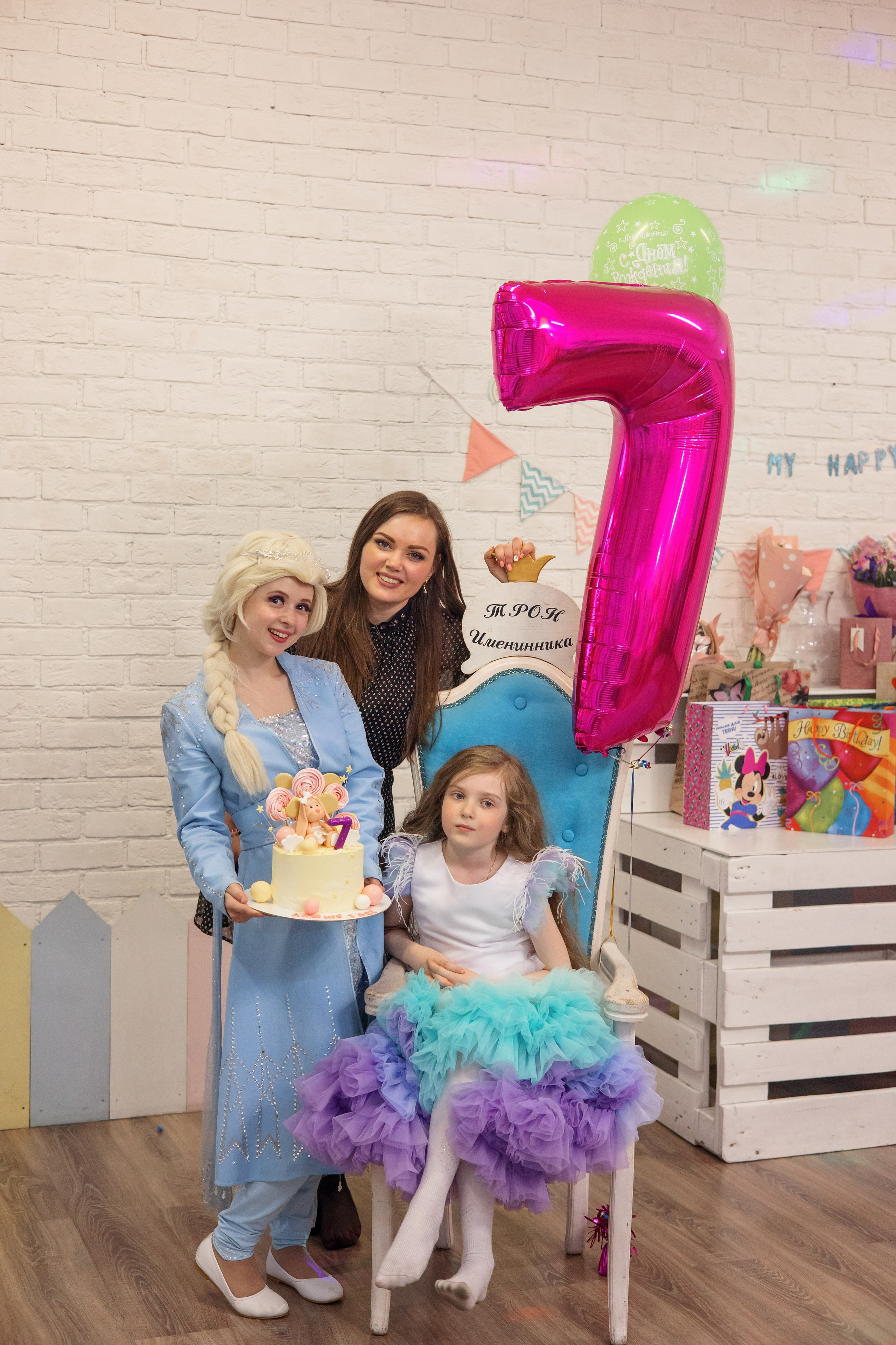 День рождения Даши, 7 лет. Свадебный и репортажный фотограф (Москва, Королев и другие)