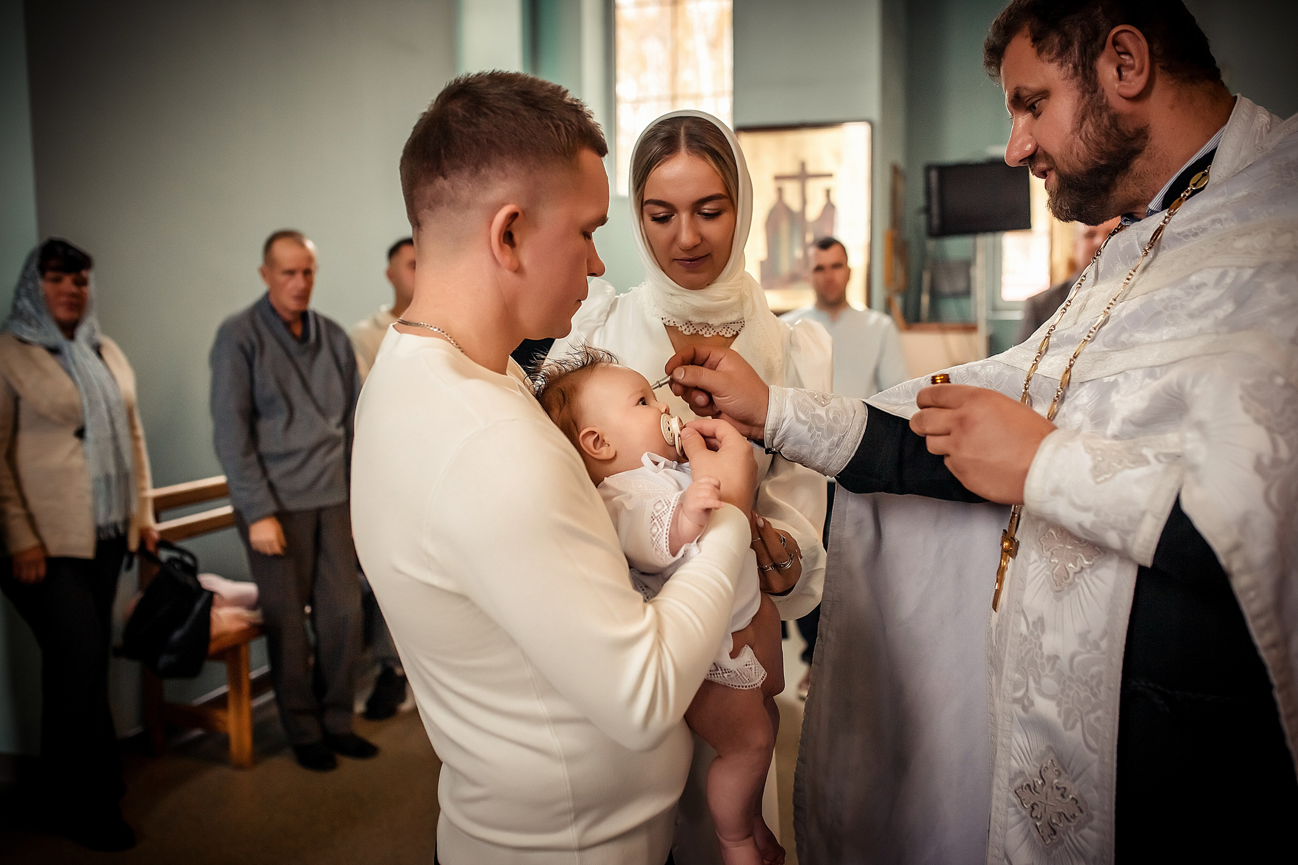 Крещение Верочки