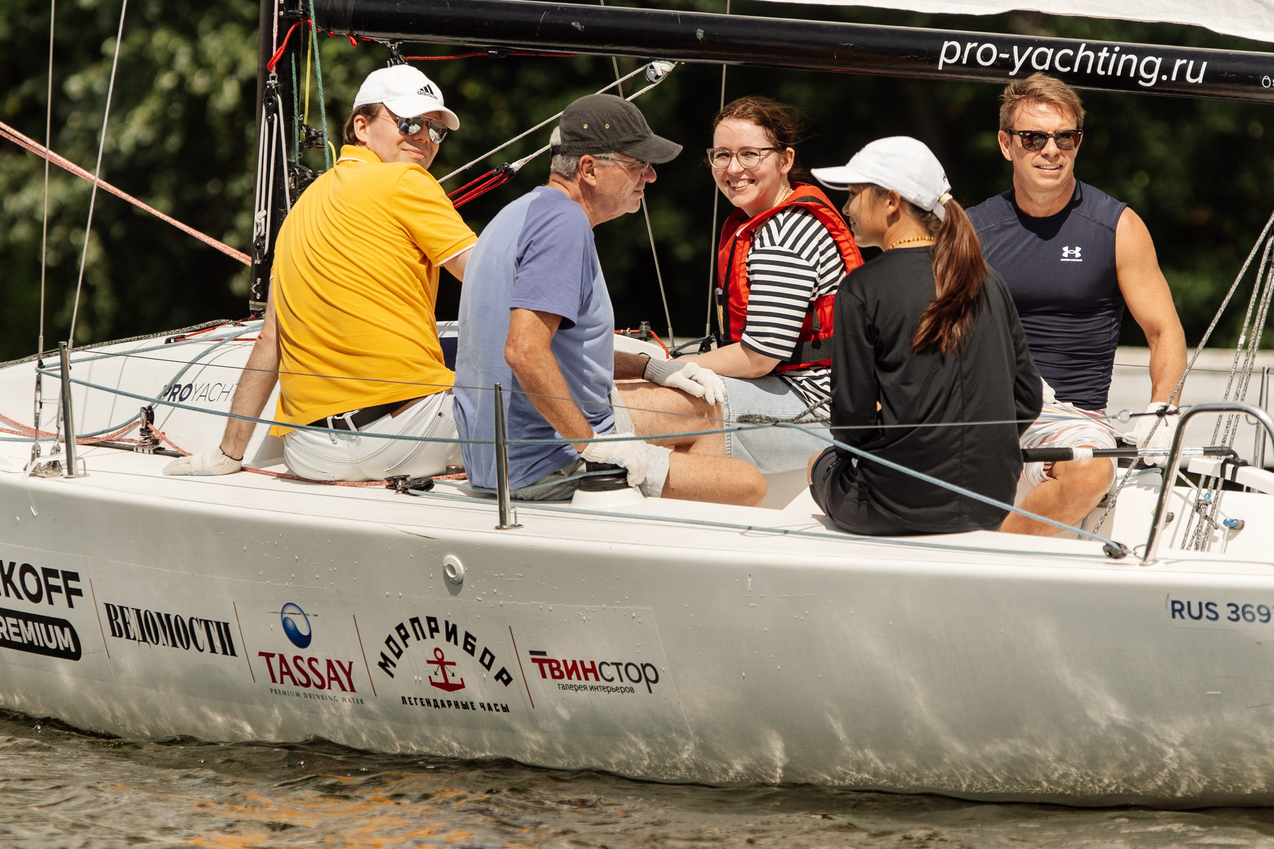 Яхт Клуб PROyachting. Регата. Репортажный фотограф. Москва. Алина Ланская