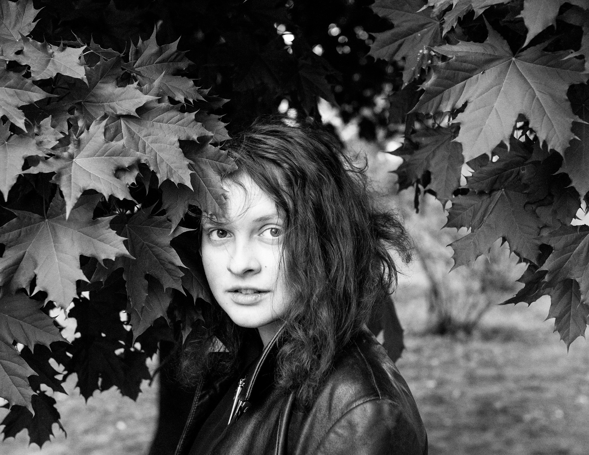 B&w / portrait. HOME