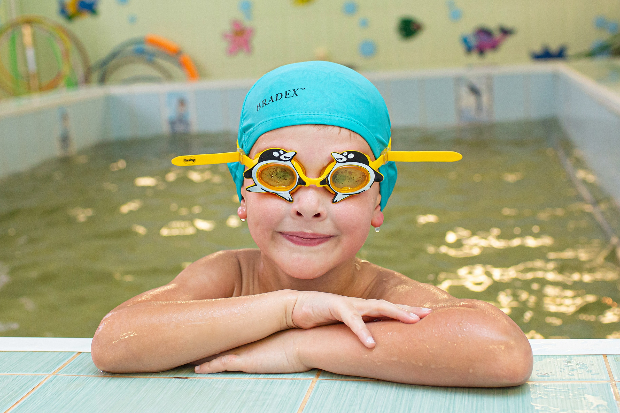 Бассейн в детском саду. Свадебный, семейный, детский фотограф в Санкт-Петербурге