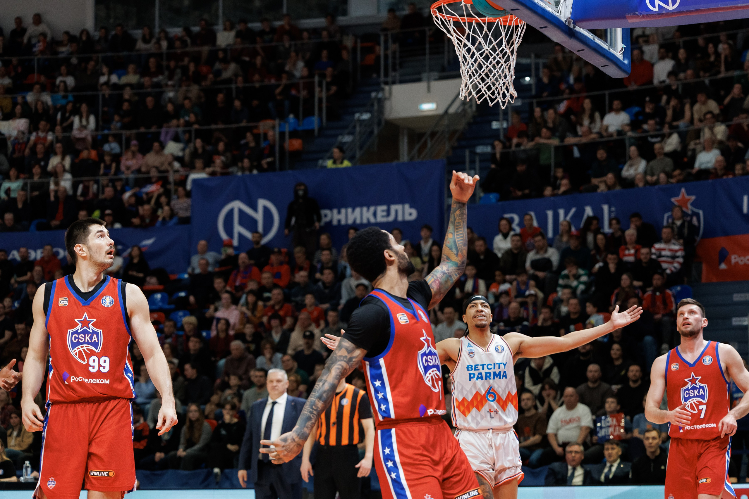Баскетбол. ЦСКА — ПАРМА