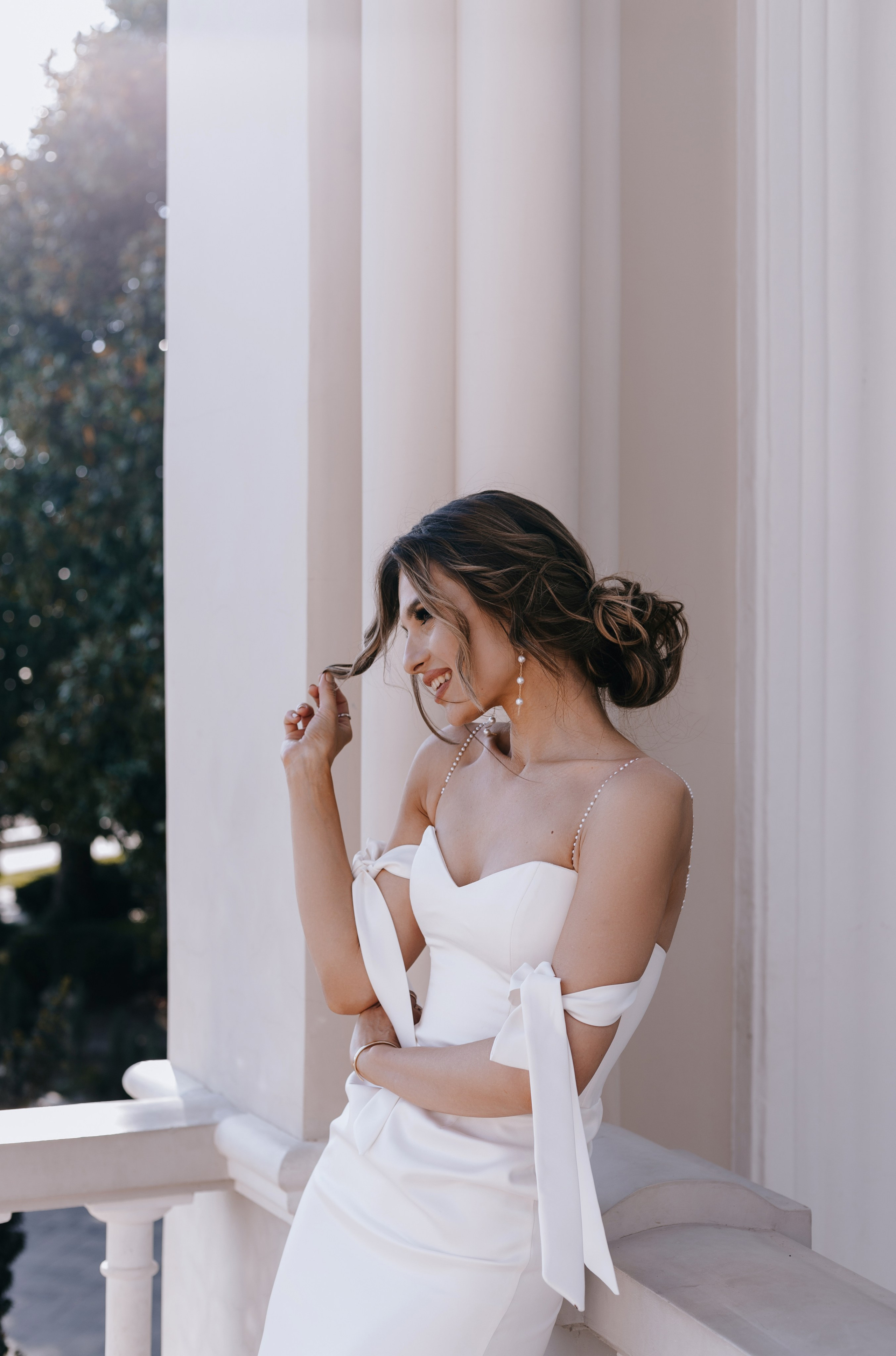 Элегантность в белом. Photographer Victoria Slavnova
