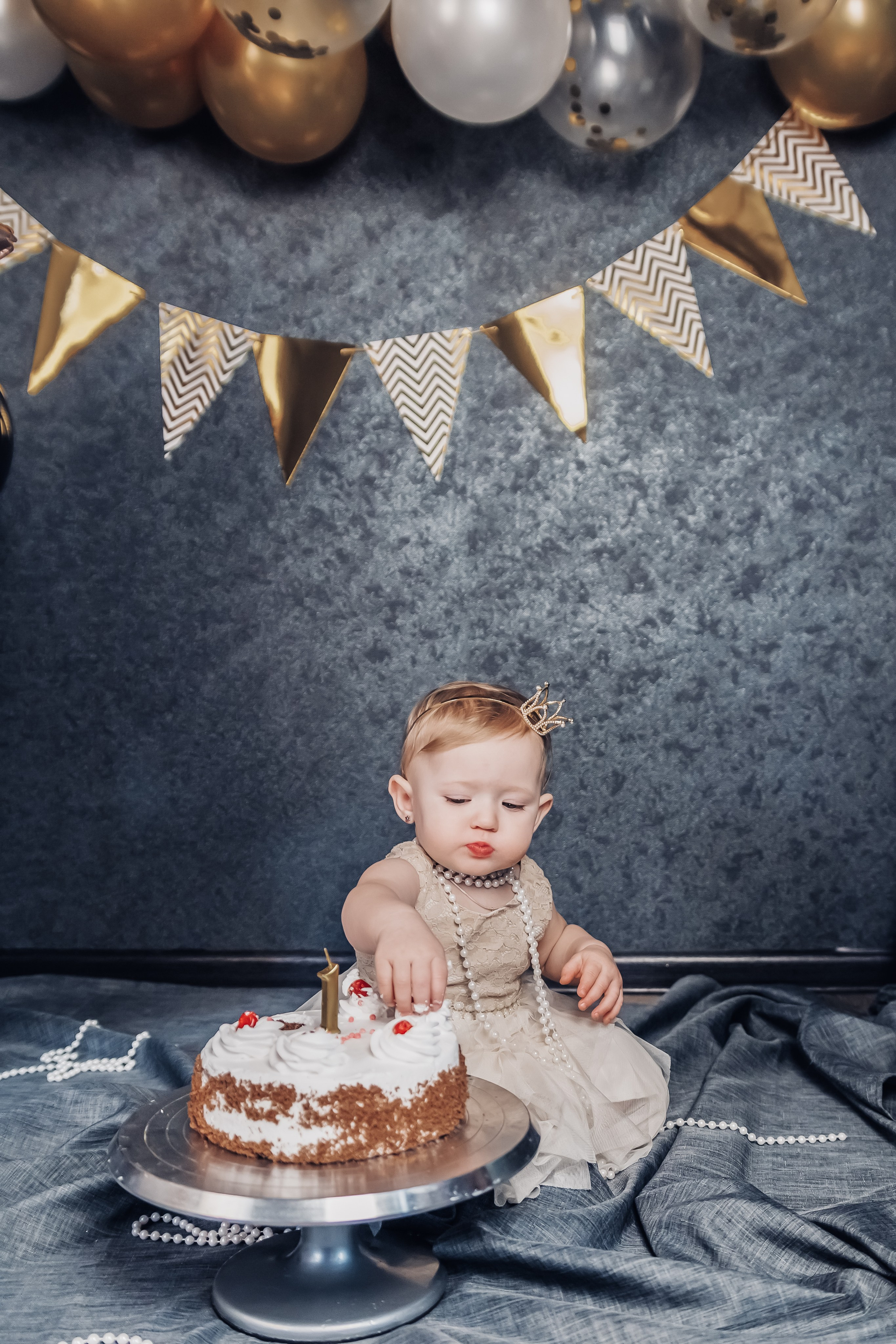 Первый день рождения!. Детский и семейный фотограф в Бердске и Новосибирске Дарья Гребнева