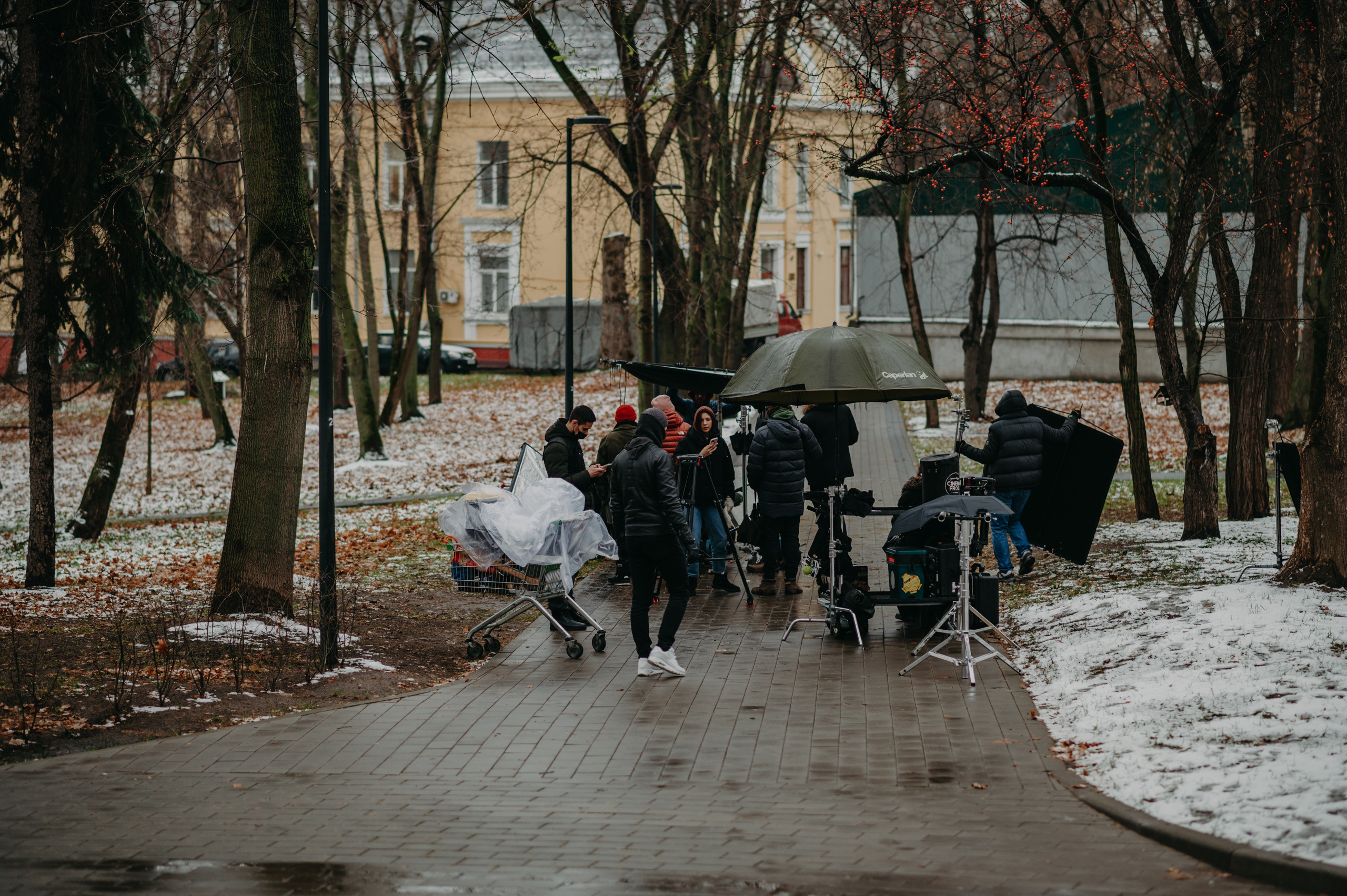 Бекстейдж со съемок фильма 2. Фотограф в Москве Илья Максимов