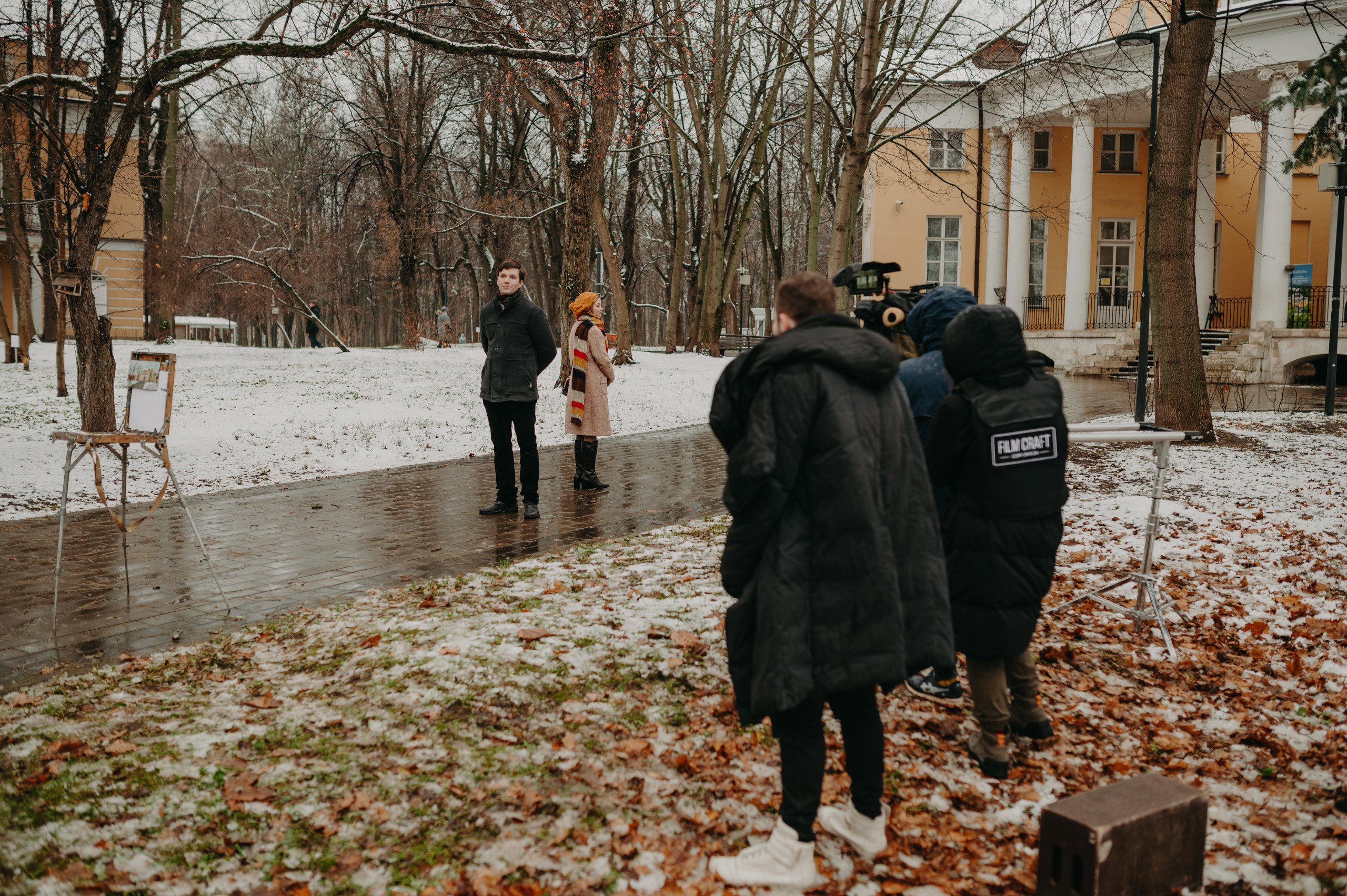 Бекстейдж со съемок фильма 2. Фотограф в Москве Илья Максимов