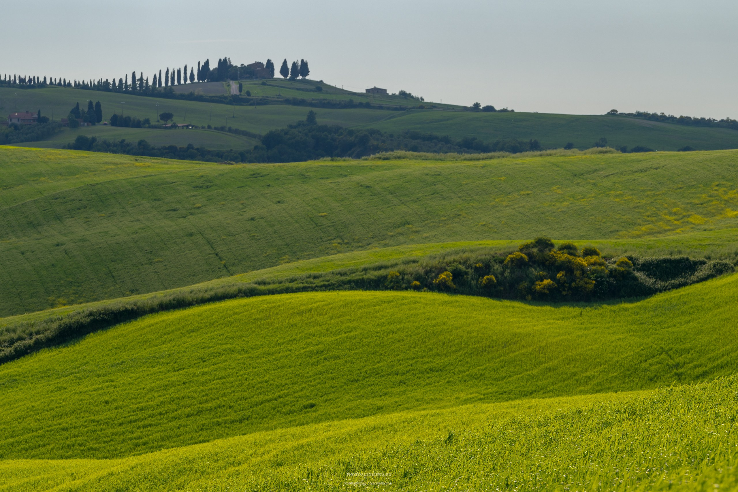 Долина Валь д’Орча-сердце Тосканы. Авторские стильные фотокартины