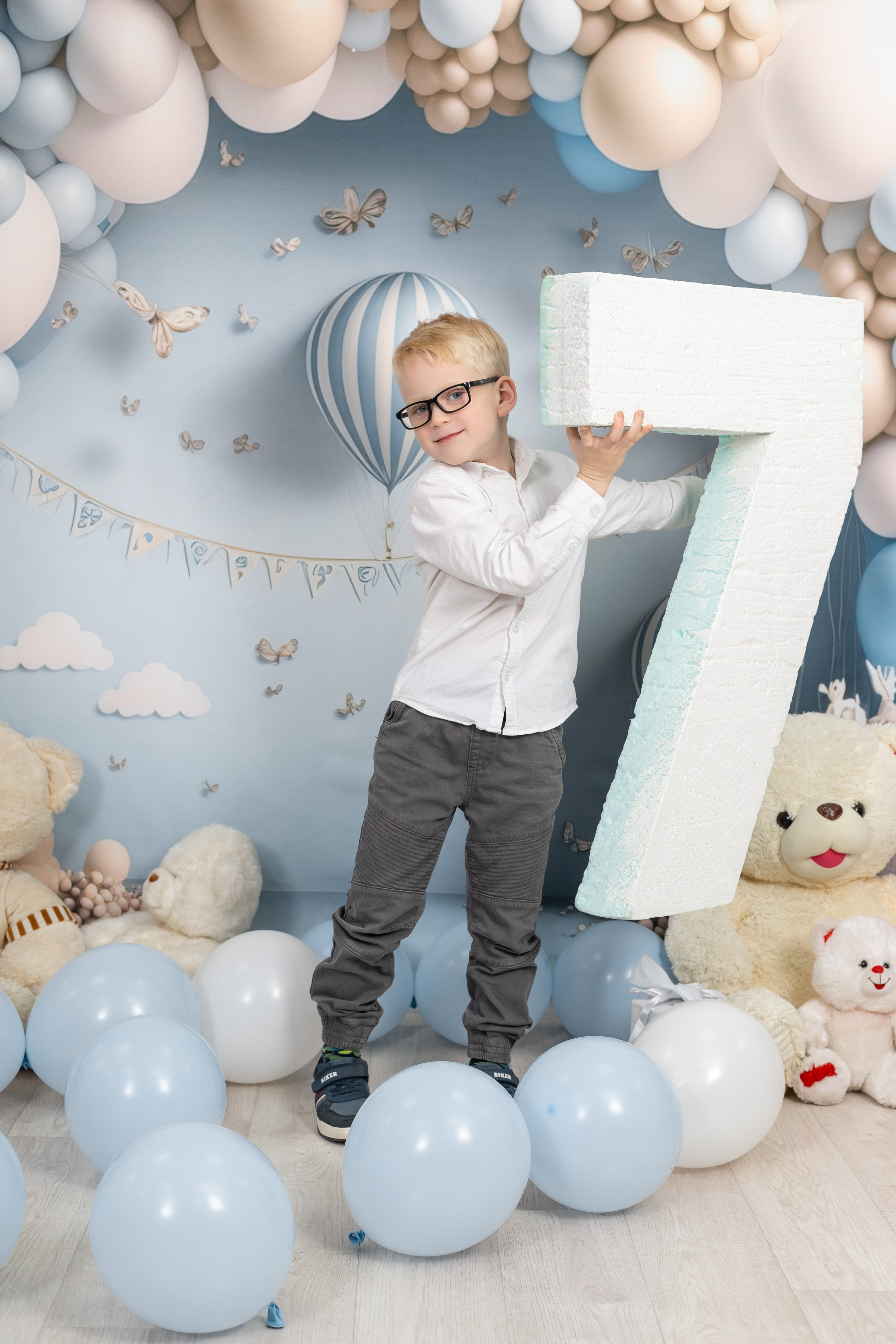 фотосессия с шариками