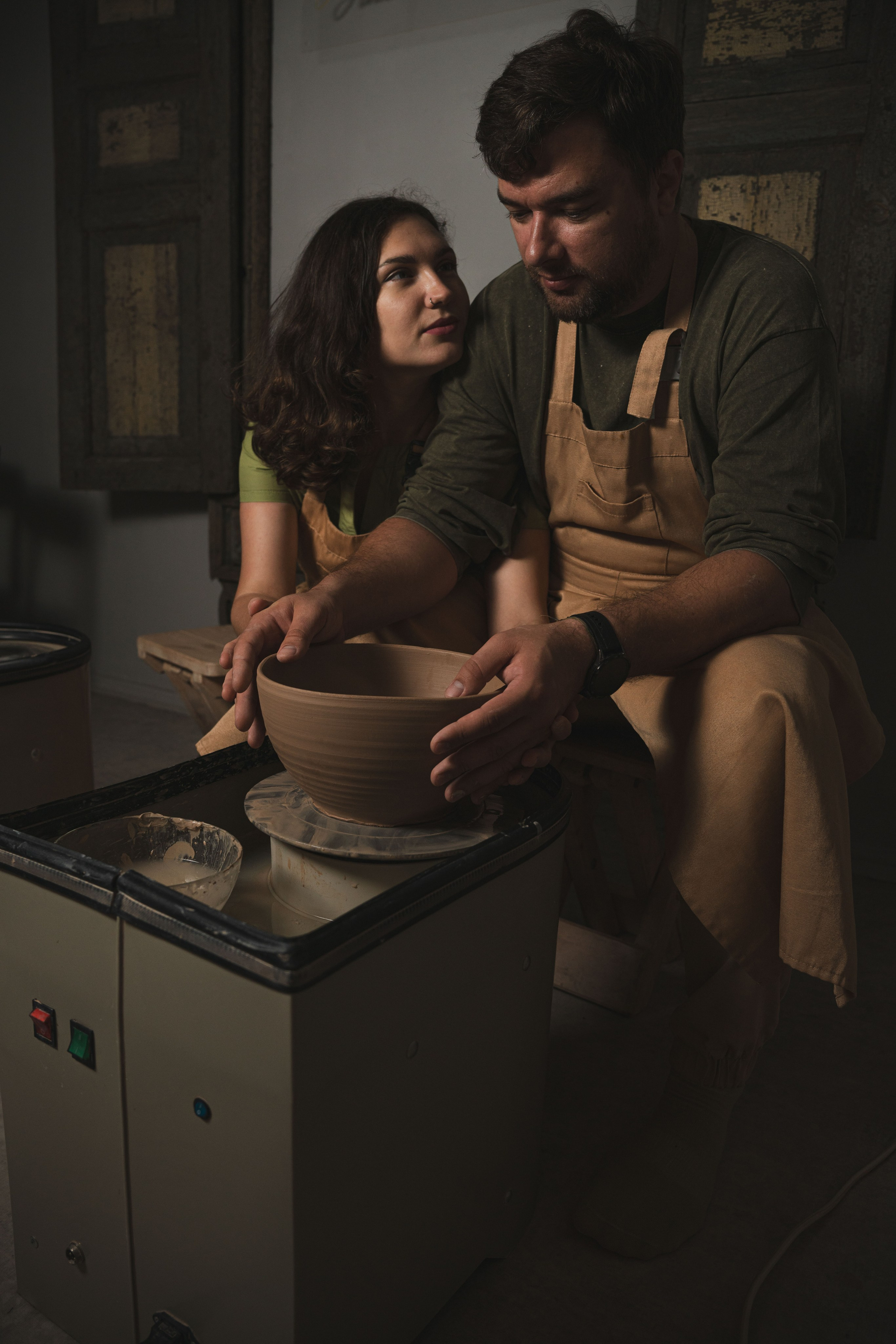 В гончарной. Семейный фотограф в Омске Александра Яровикова