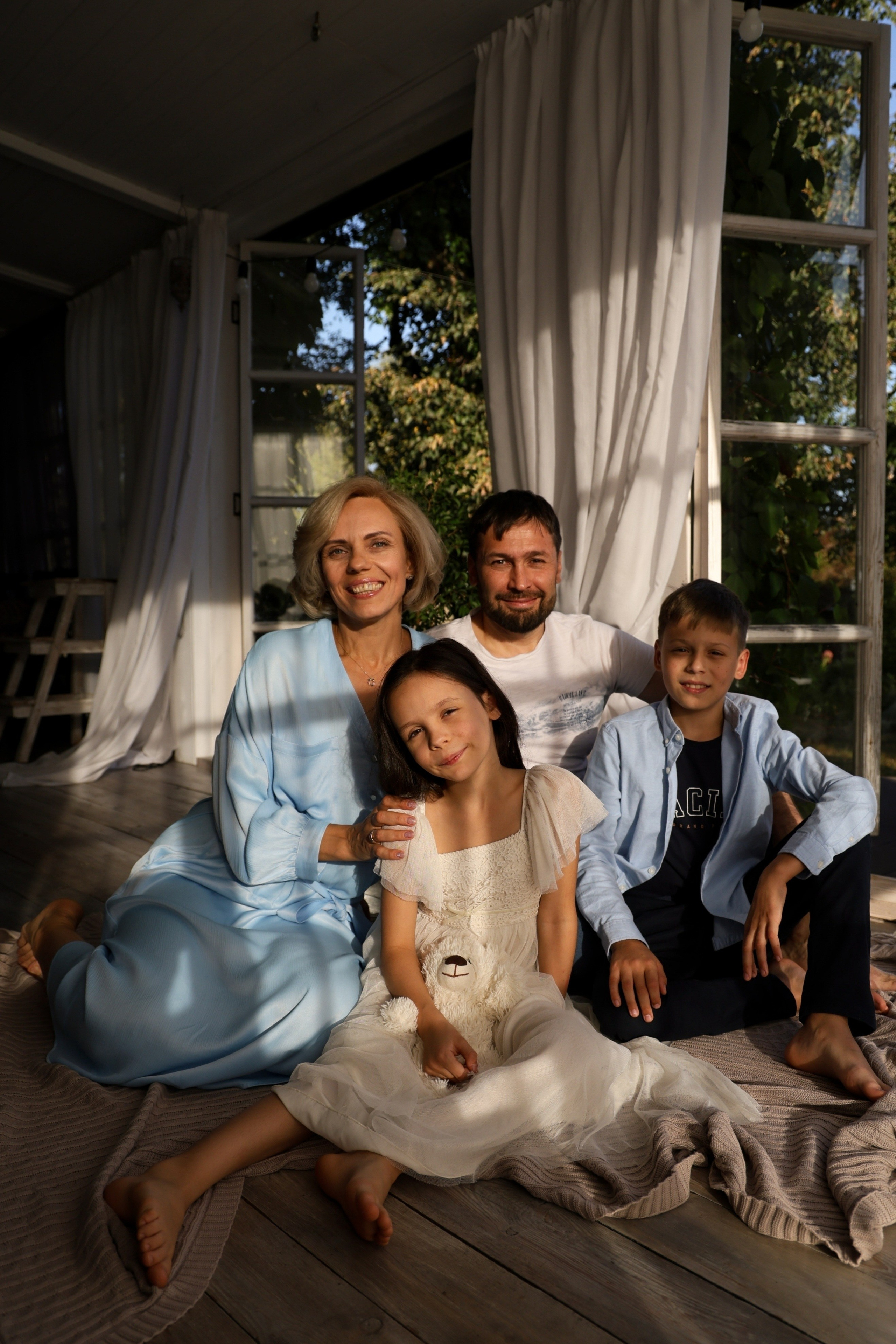 Семья Маннаповых. Олеся Шатохина Фотограф Солнечногорск Зеленоград Клин Фотосессия