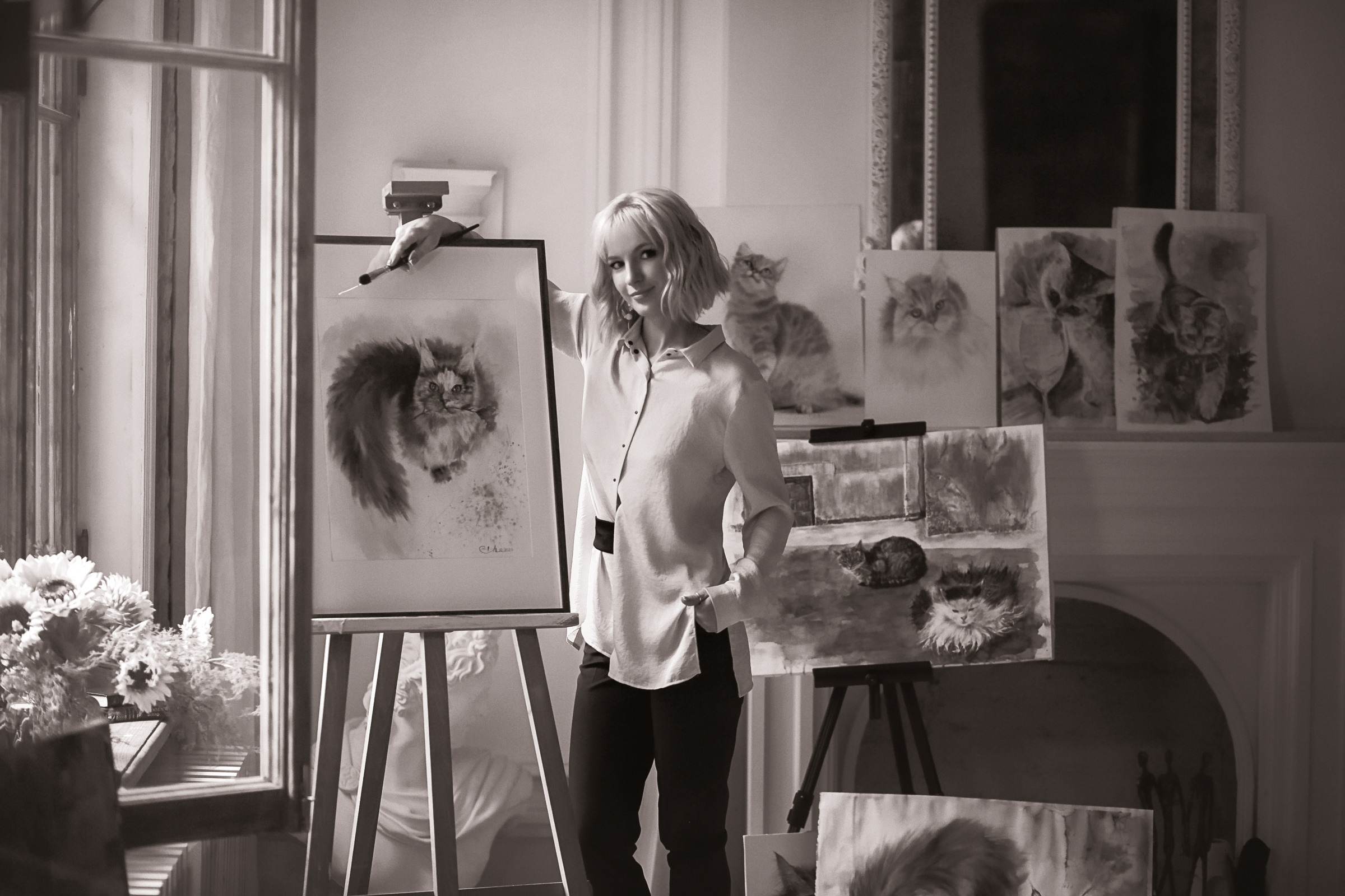 Портрет художника. Фотограф женский и мужской портрет Санкт-Петербург