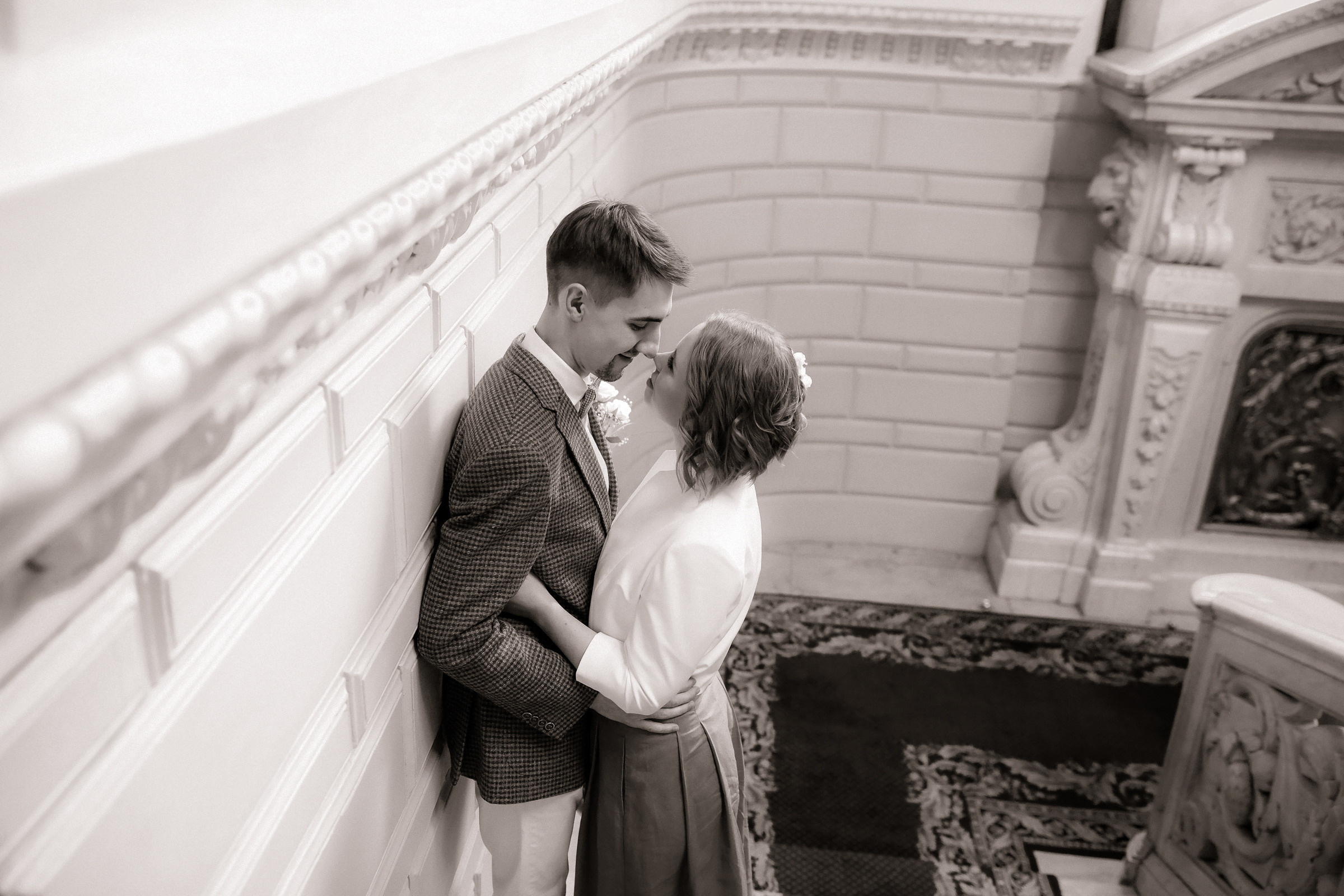 Свадьба с прогулкой по набережной. Фотограф женский и мужской портрет Санкт-Петербург