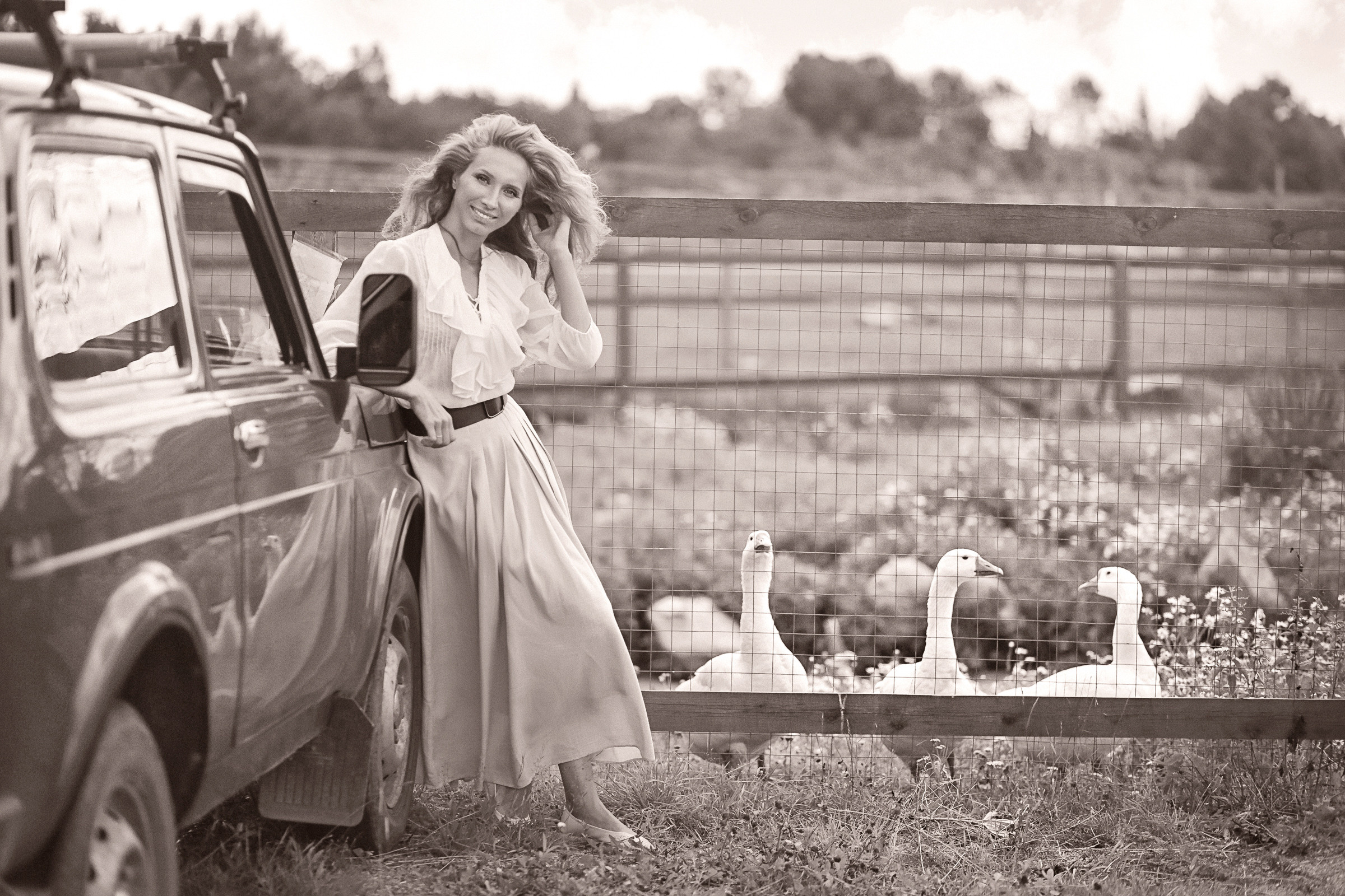 Фотосессия в своем автомобиле СПб. Фотограф женский и мужской портрет Санкт-Петербург