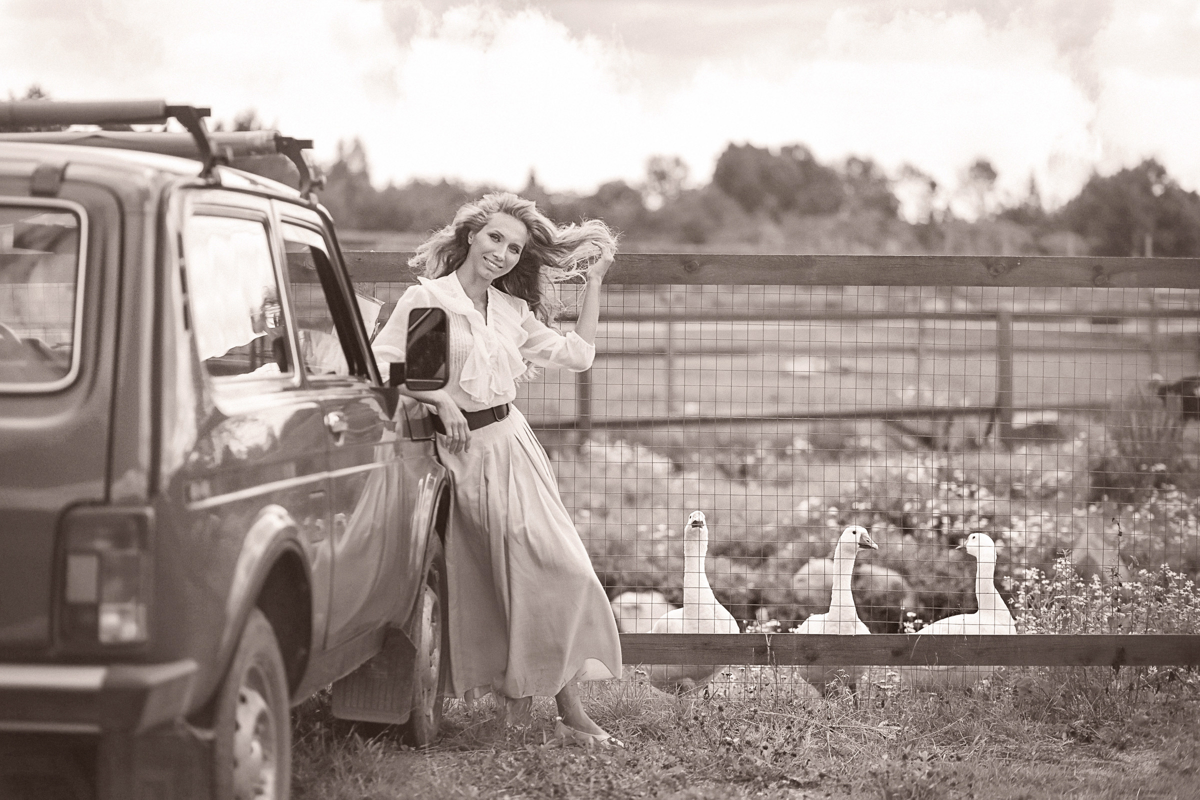 Фотосессия в своем автомобиле СПб. Фотограф женский и мужской портрет Санкт-Петербург