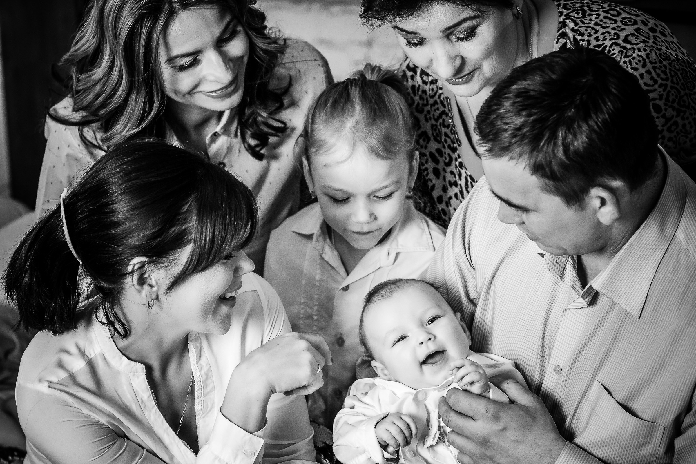 Семейная фотосессия в студии всей семьей. Фотограф женский и мужской портрет Санкт-Петербург