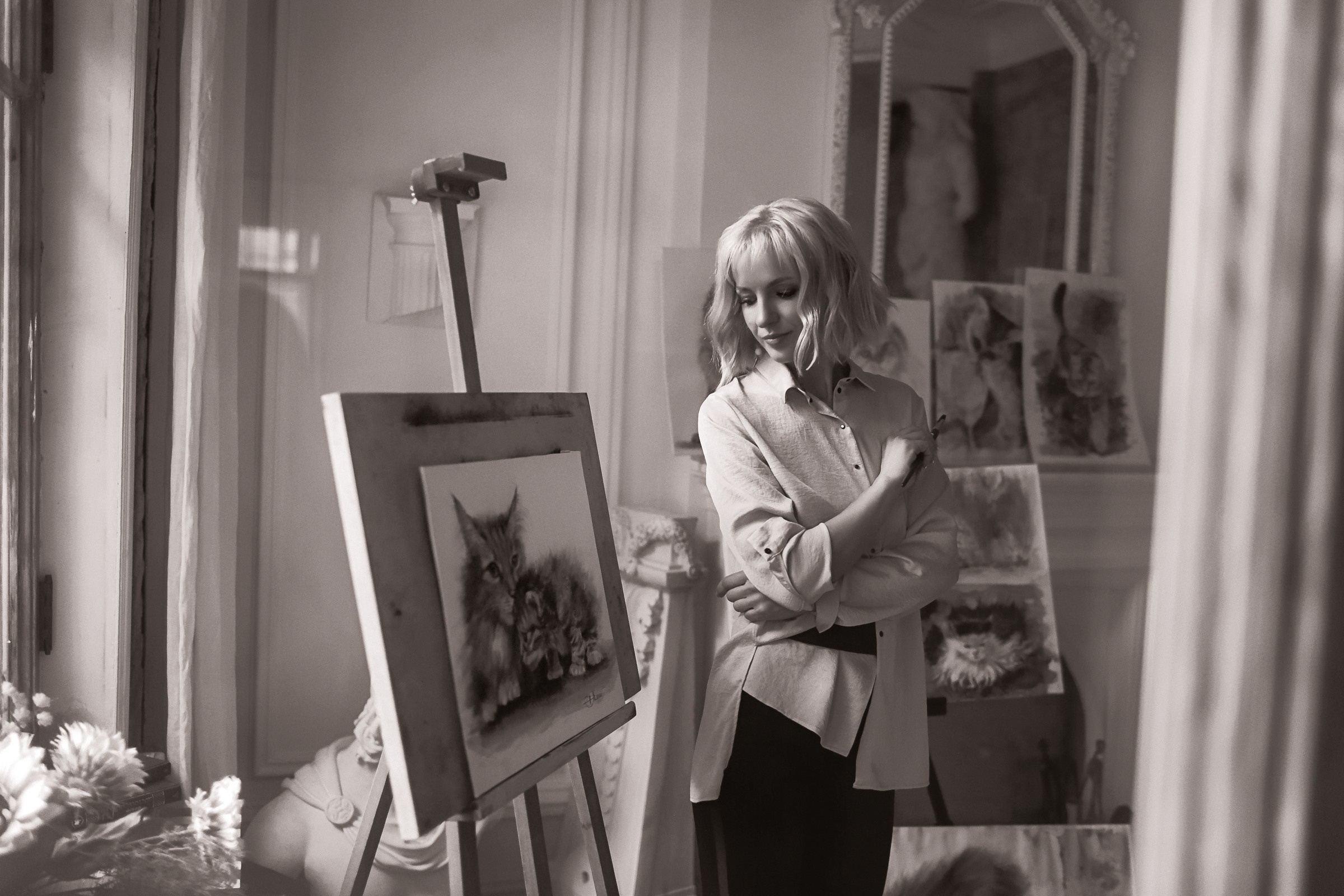 Портрет художника. Фотограф женский и мужской портрет Санкт-Петербург