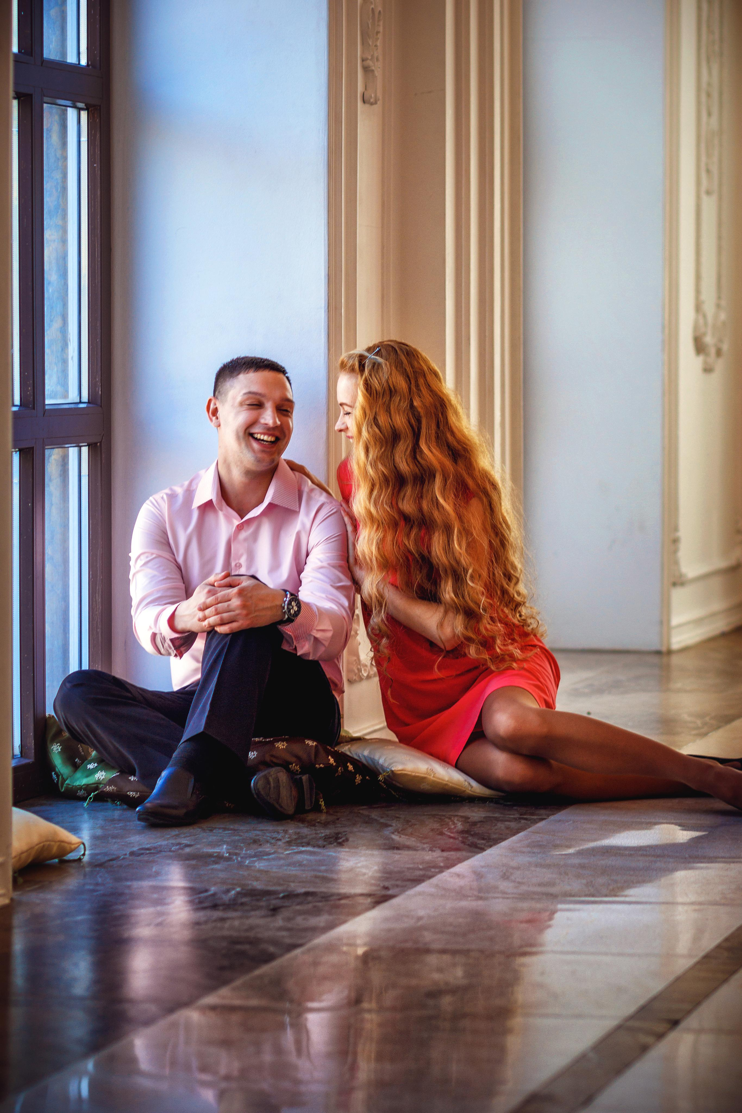 Семейная съемка в студии в СПб. Фотограф женский и мужской портрет Санкт-Петербург