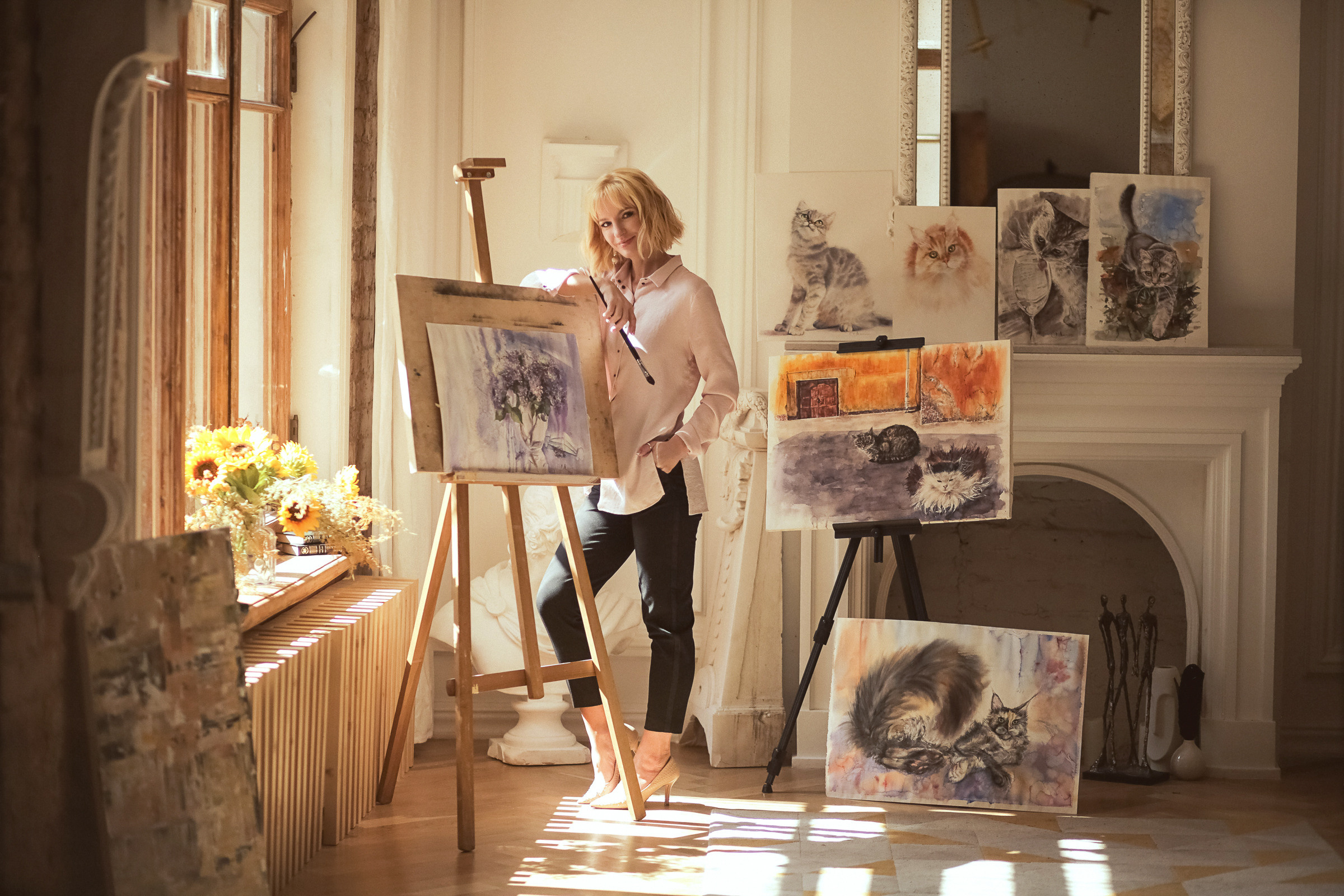 Портрет художника. Фотограф женский и мужской портрет Санкт-Петербург